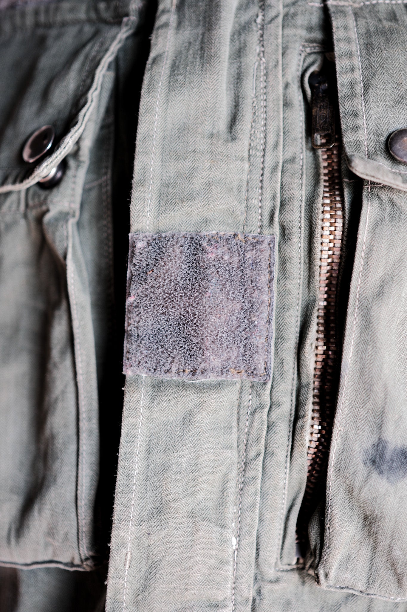 【~60's】French Army TAP47/56 Paratrooper Jacket