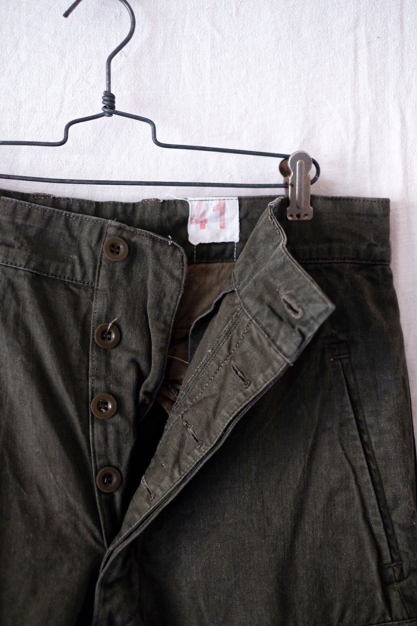 【~60's】French Army M47 Field Trousers Size.41