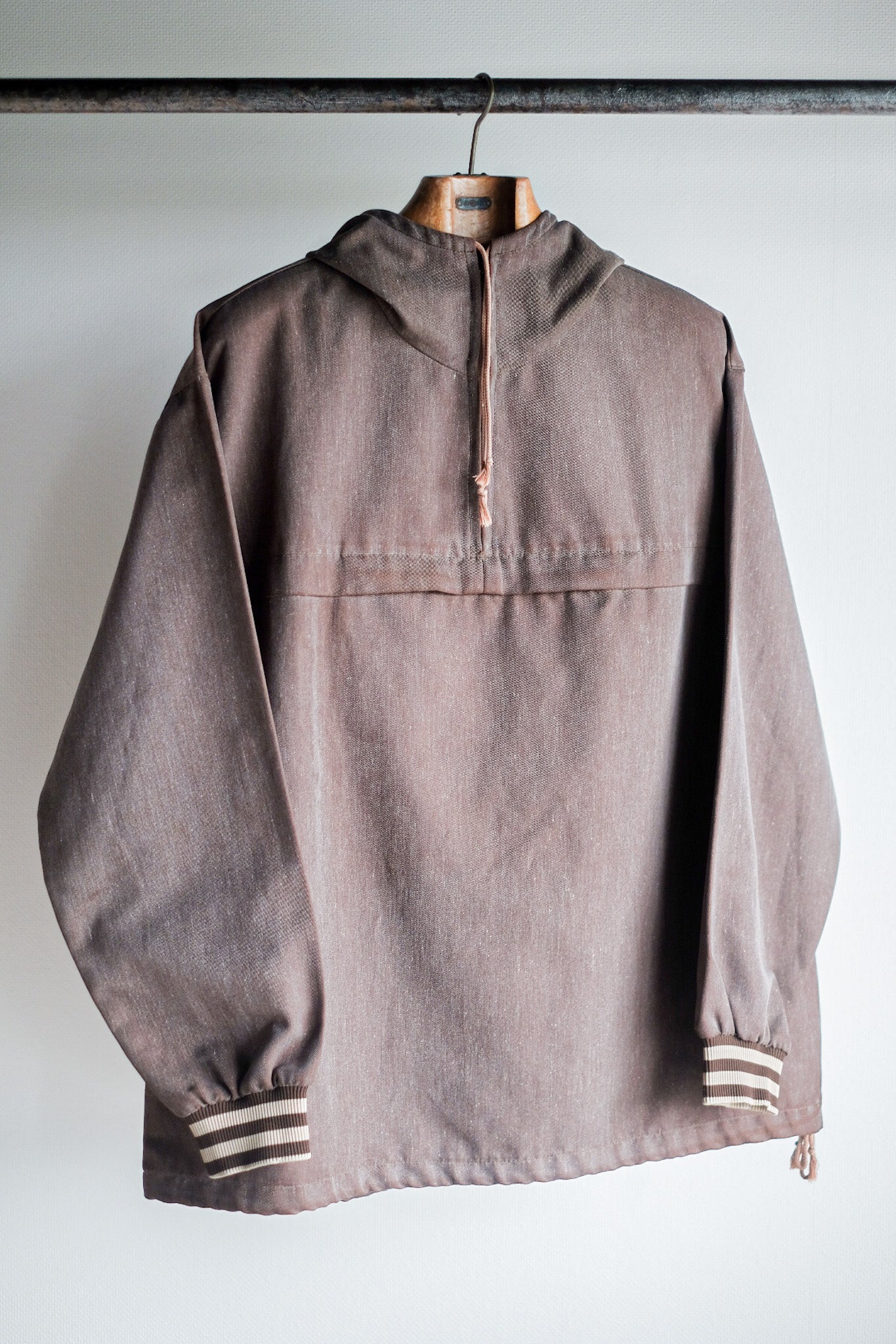 【~50's】German Vintage Brown Anorak Parka