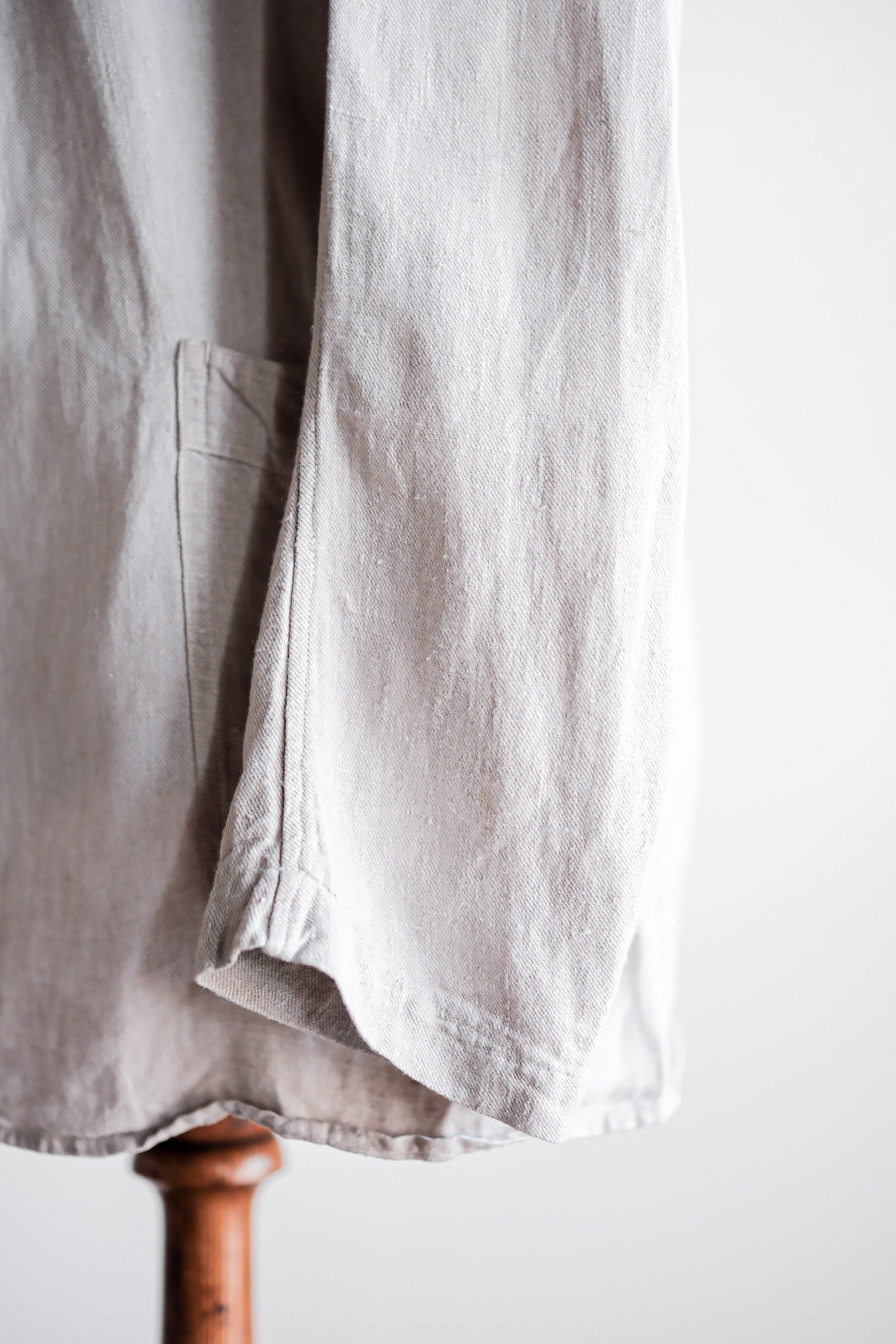 【~20's】French Vintage Linen Jacket "Belle Jardiniere"