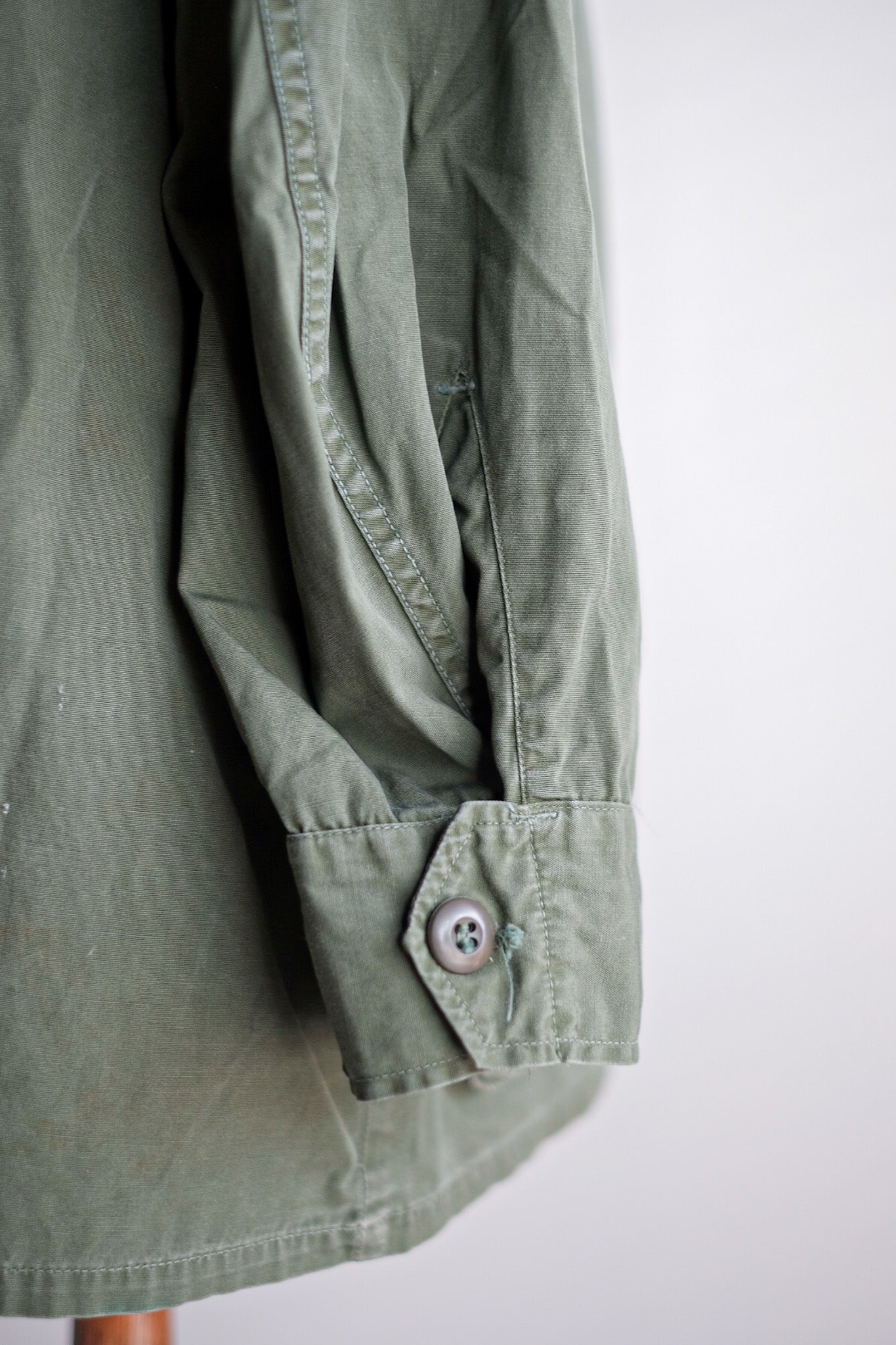 【~60's】US Army Jungle Fatigue Jacket "3rd Type" Size.LARGE-REGULAR