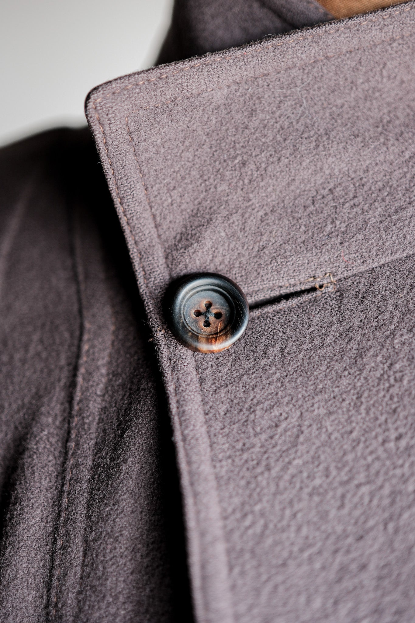 【~80's】Old Gucci Wool Leather Jacket Size.42