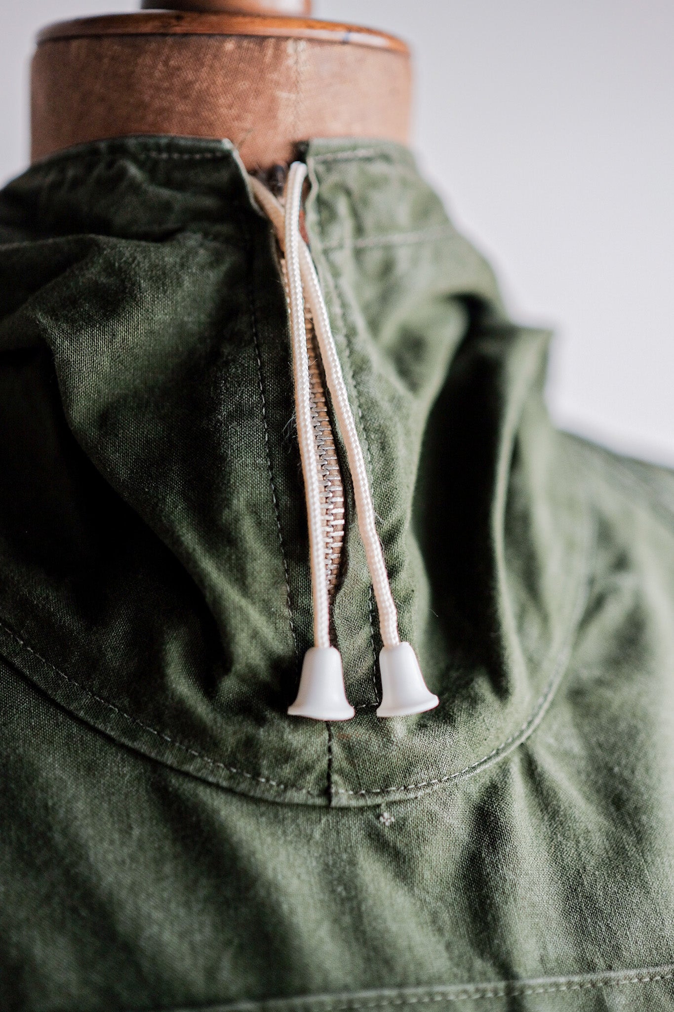 【~60's】British Vintage Green Cotton Smock "Blacks Of Greenock"