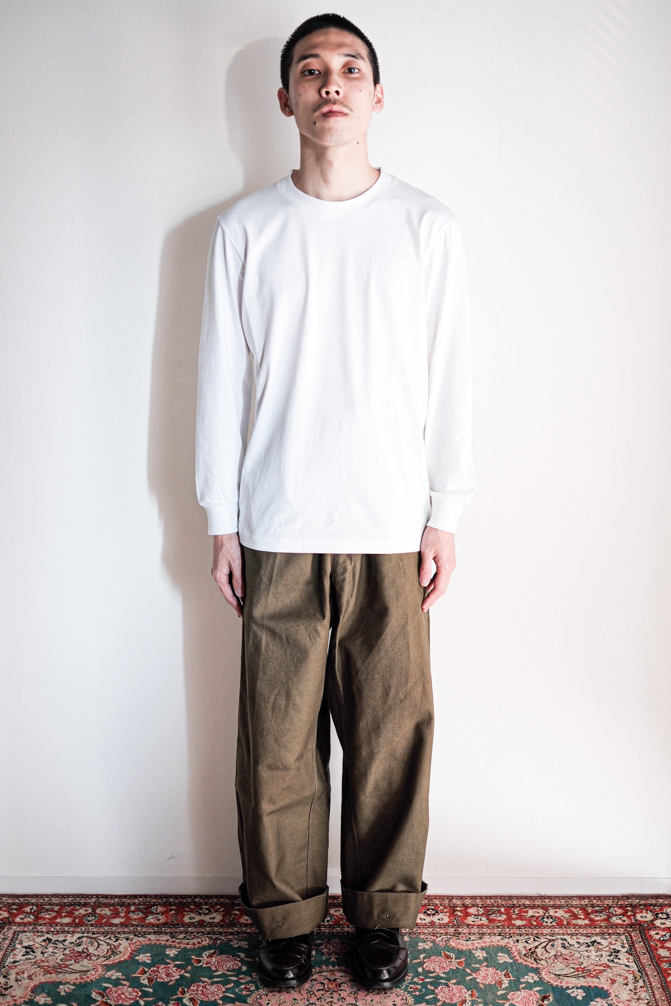 【~40's】French Army Unusual Pattern Trousers "Dead Stock"