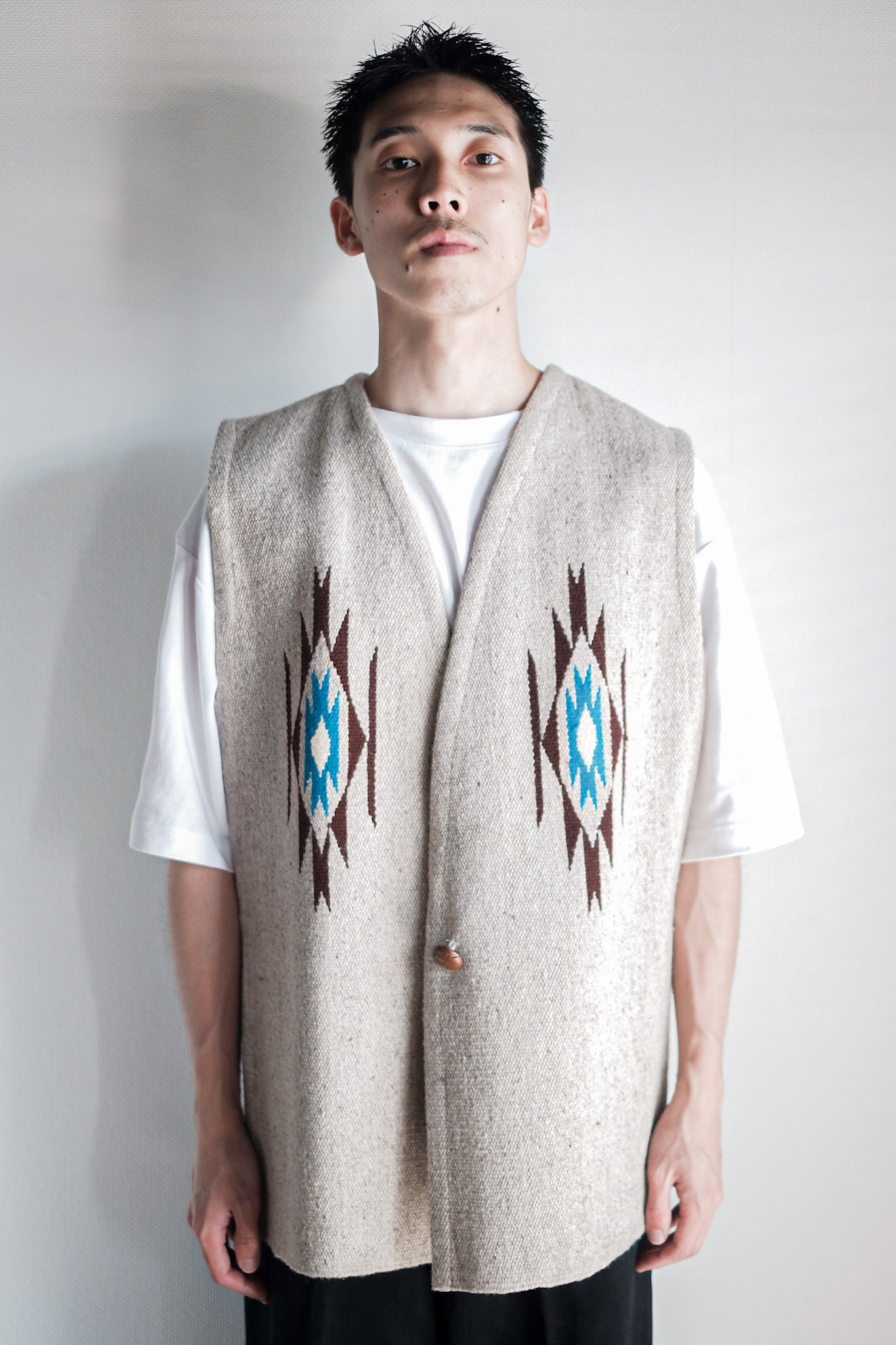 【~40's】Vintage Ortega's Chimayo Wool Vest