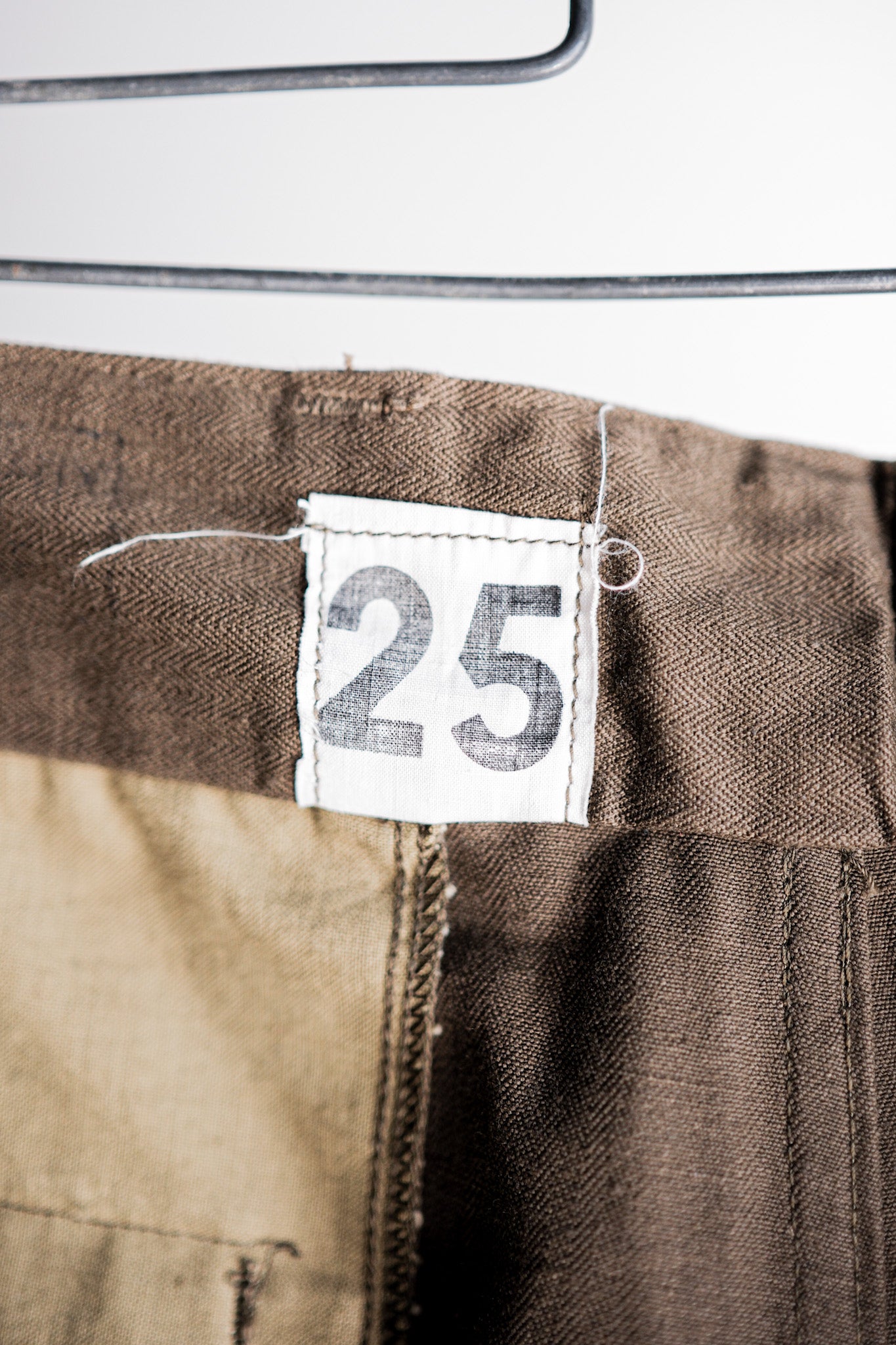 【~60's】French Army M47 Field Trousers Size.25 "Dead Stock"