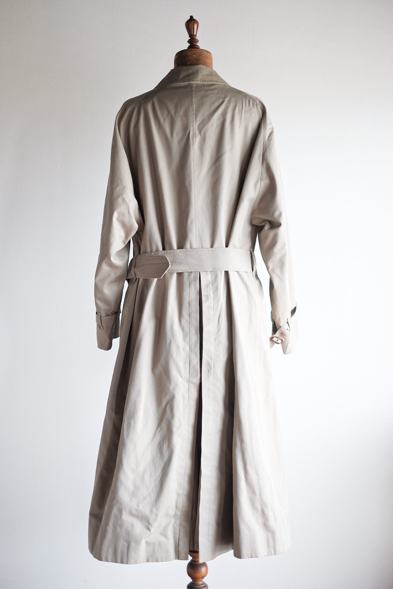 【~80's】Vintage Burberry Single Raglan Rider Coat C100 "HANS ALFRED TERNER 別注"
