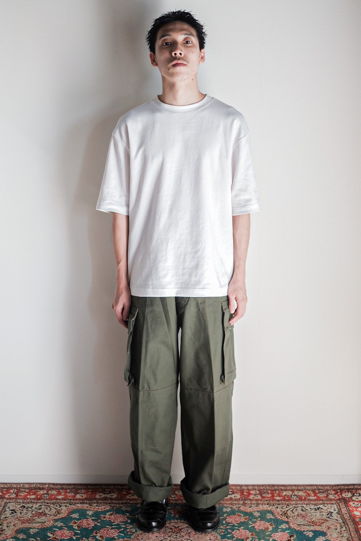 【~50's】French Air Force M47 Field Trousers Size.84XL "Le Pigeon Voyageur" "Dead Stock"