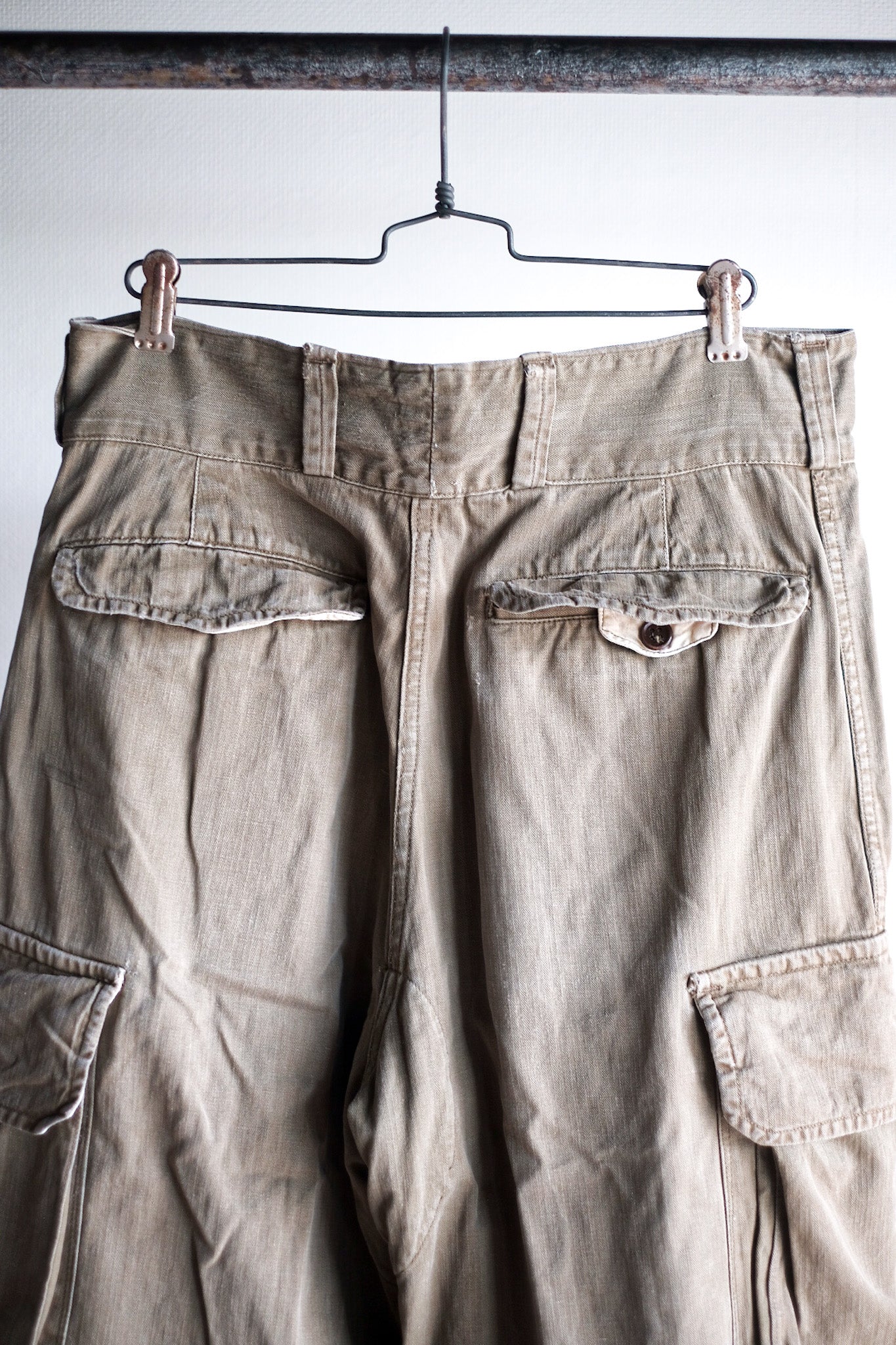 【~50's】French Army M47 Field Trousers Size.31