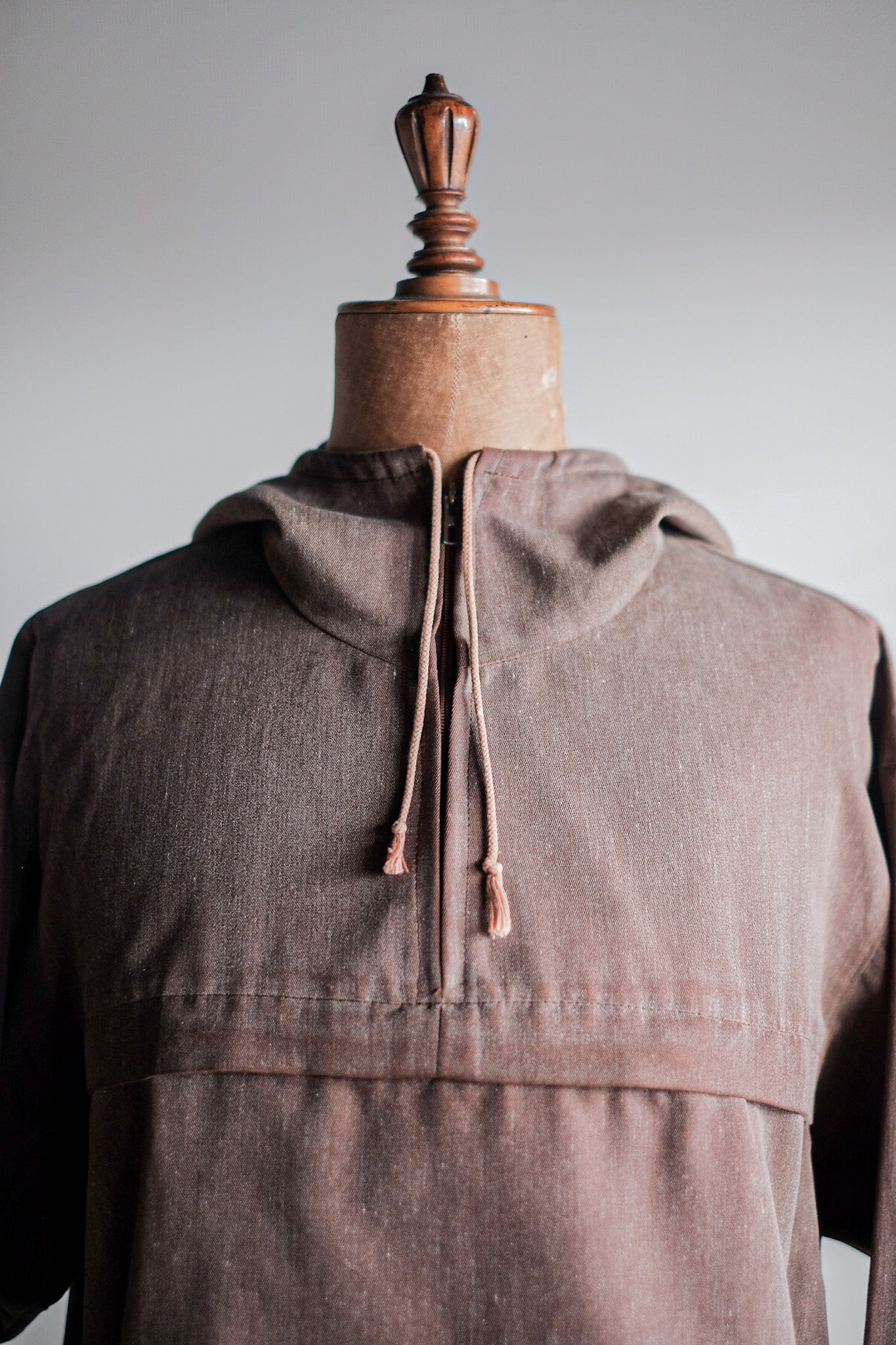 【~50's】German Vintage Brown Anorak Parka