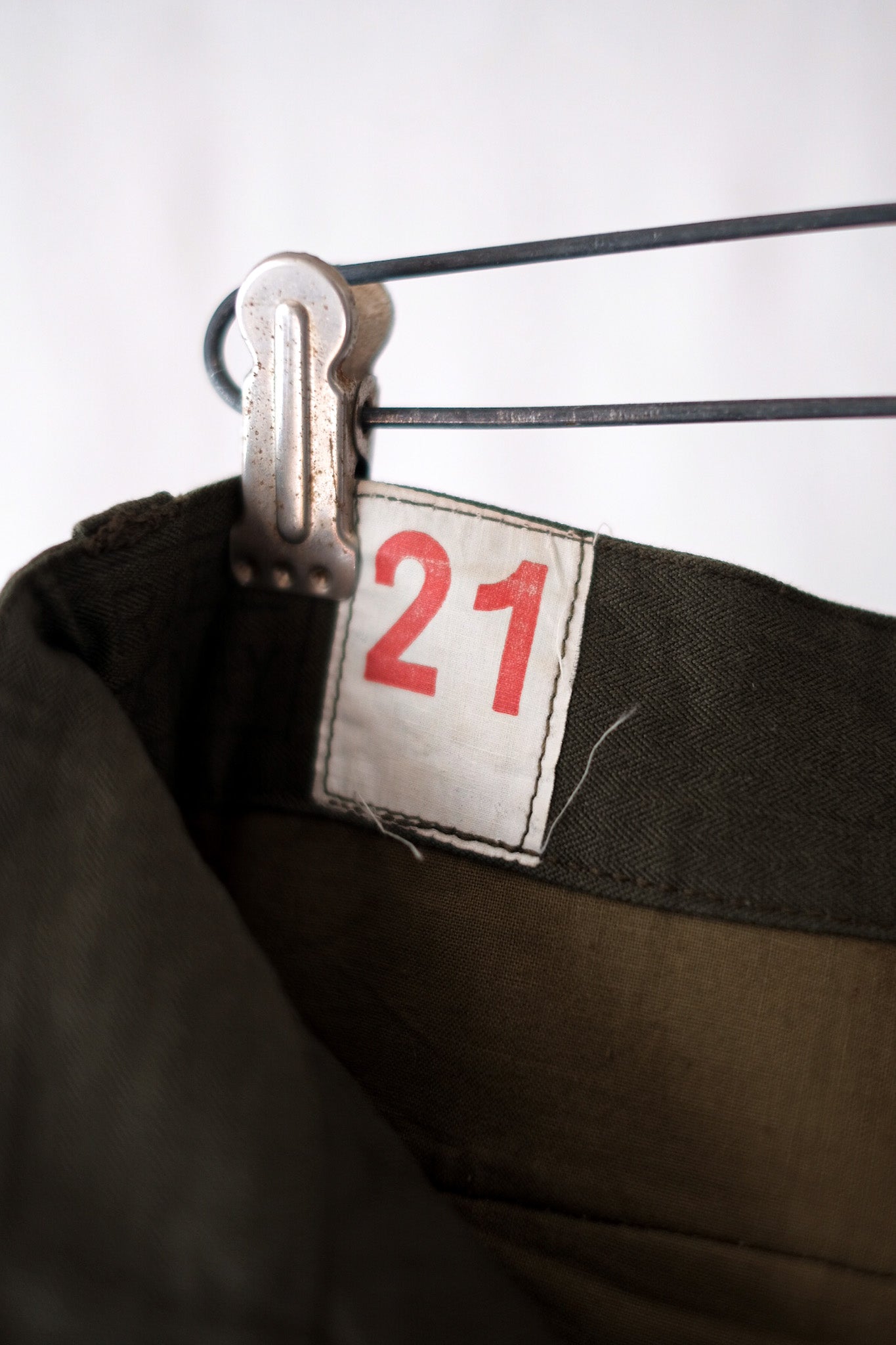 【~60's】French Army M47 Field Trousers Size.21