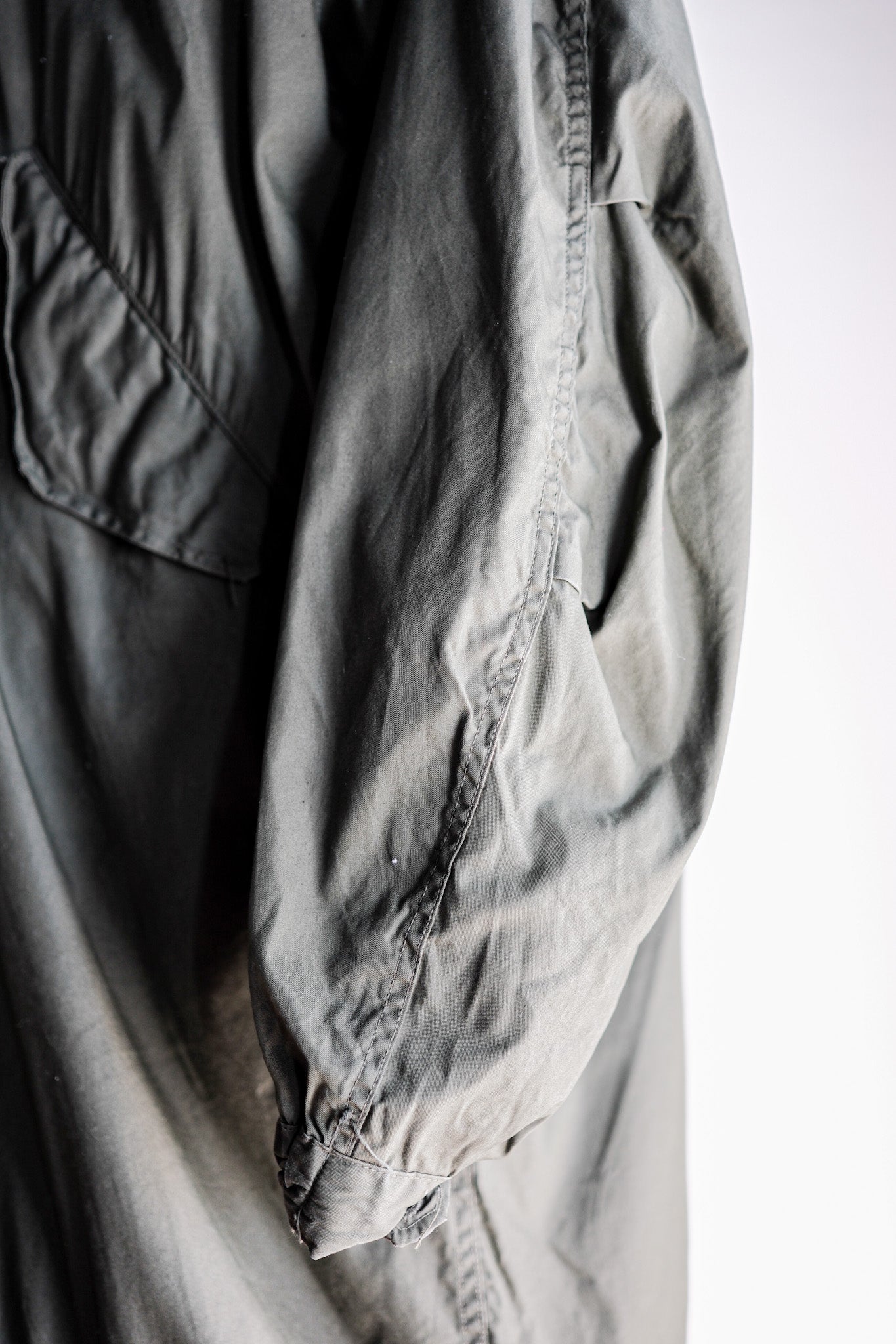 【~80's】U.S.ARMY M-65 Fishtail Parka Size.MEDIUM "Full Set"