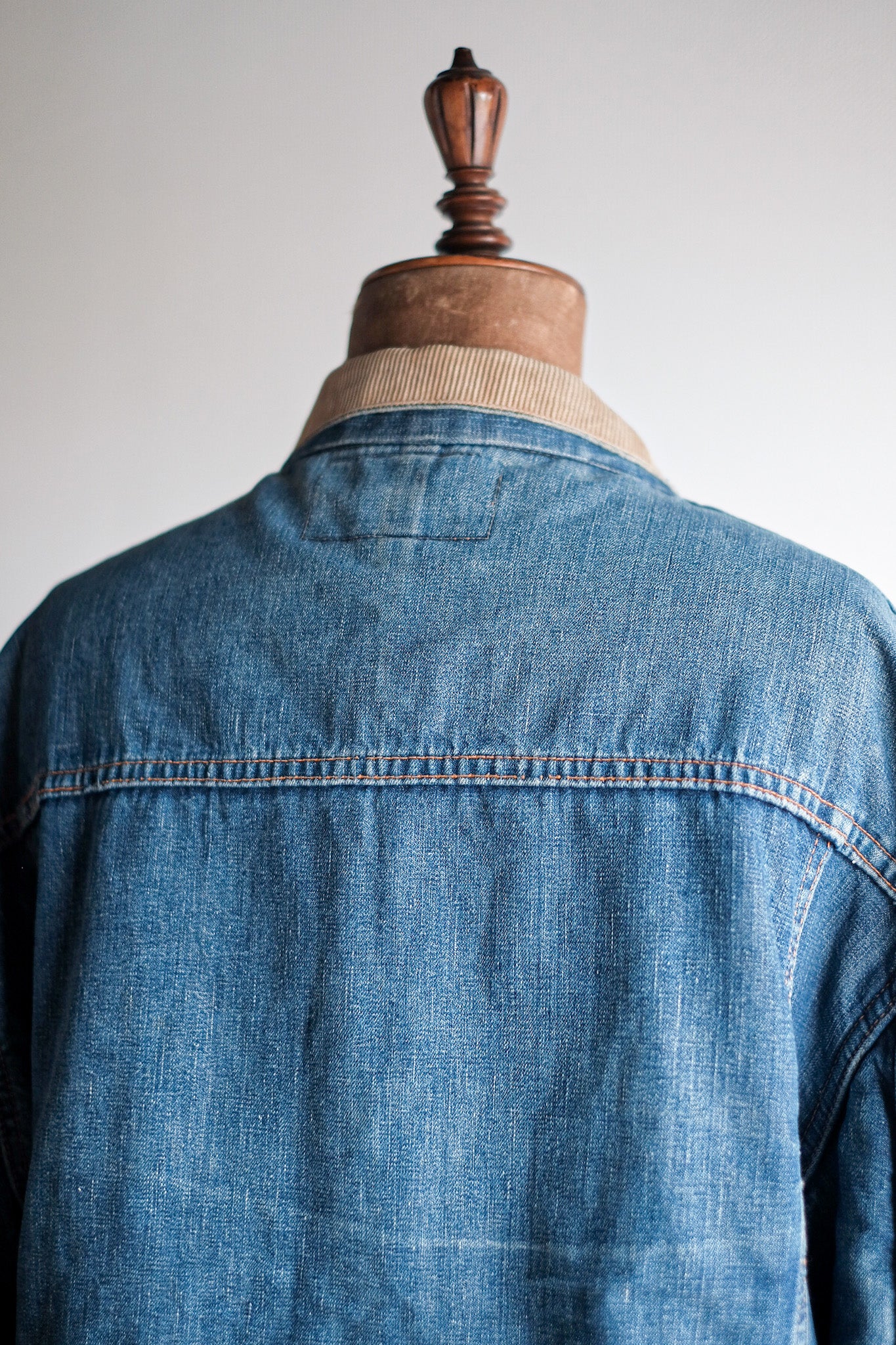 【~40's】American Vintage Denim Coverall With Blanket "BIG SMITH"