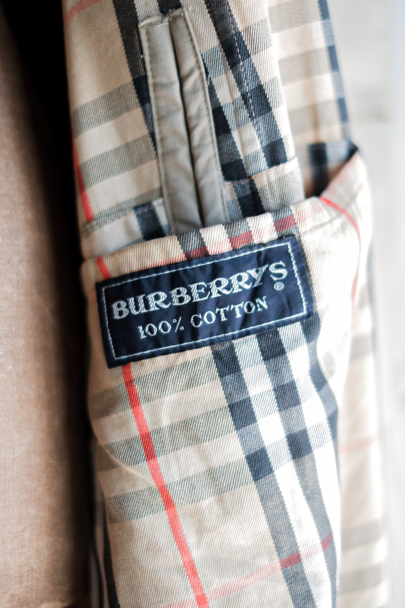 【~70's】Vintage Burberry Single Raglan Balmacaan Coat C100