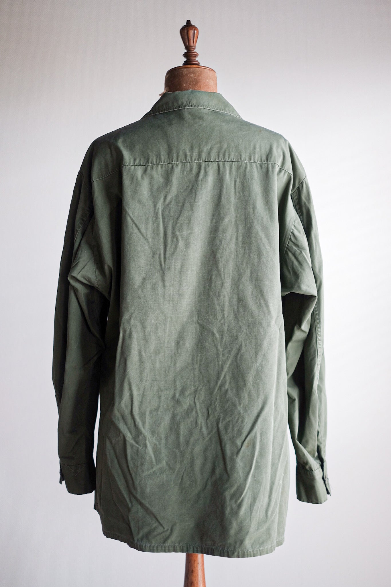 【~60's】US Army Jungle Fatigue Jacket "3rd Type" Size.LARGE-REGULAR