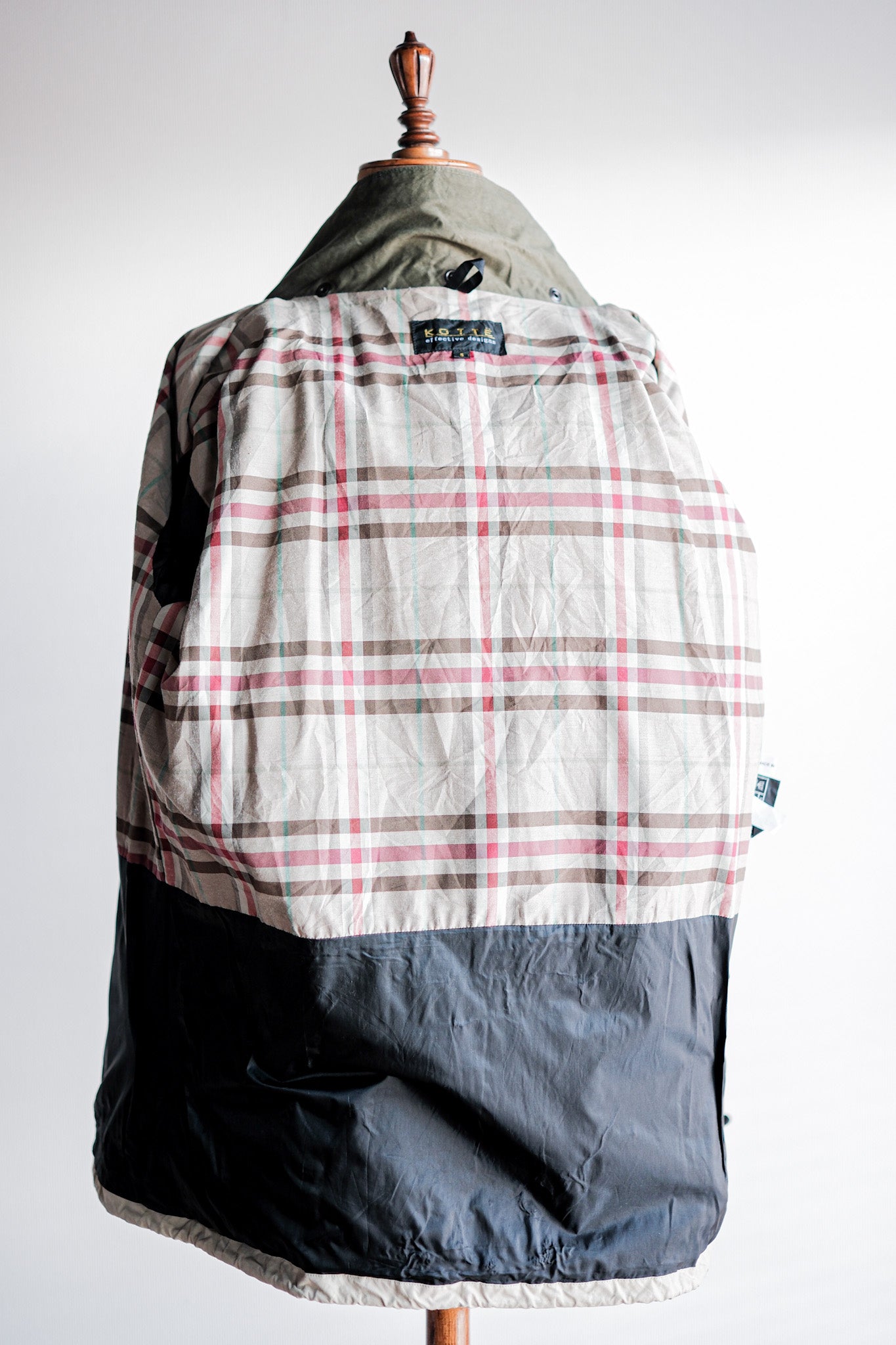 【~90's】British Vintage Ventile Jacket Size.S "KOTTE"