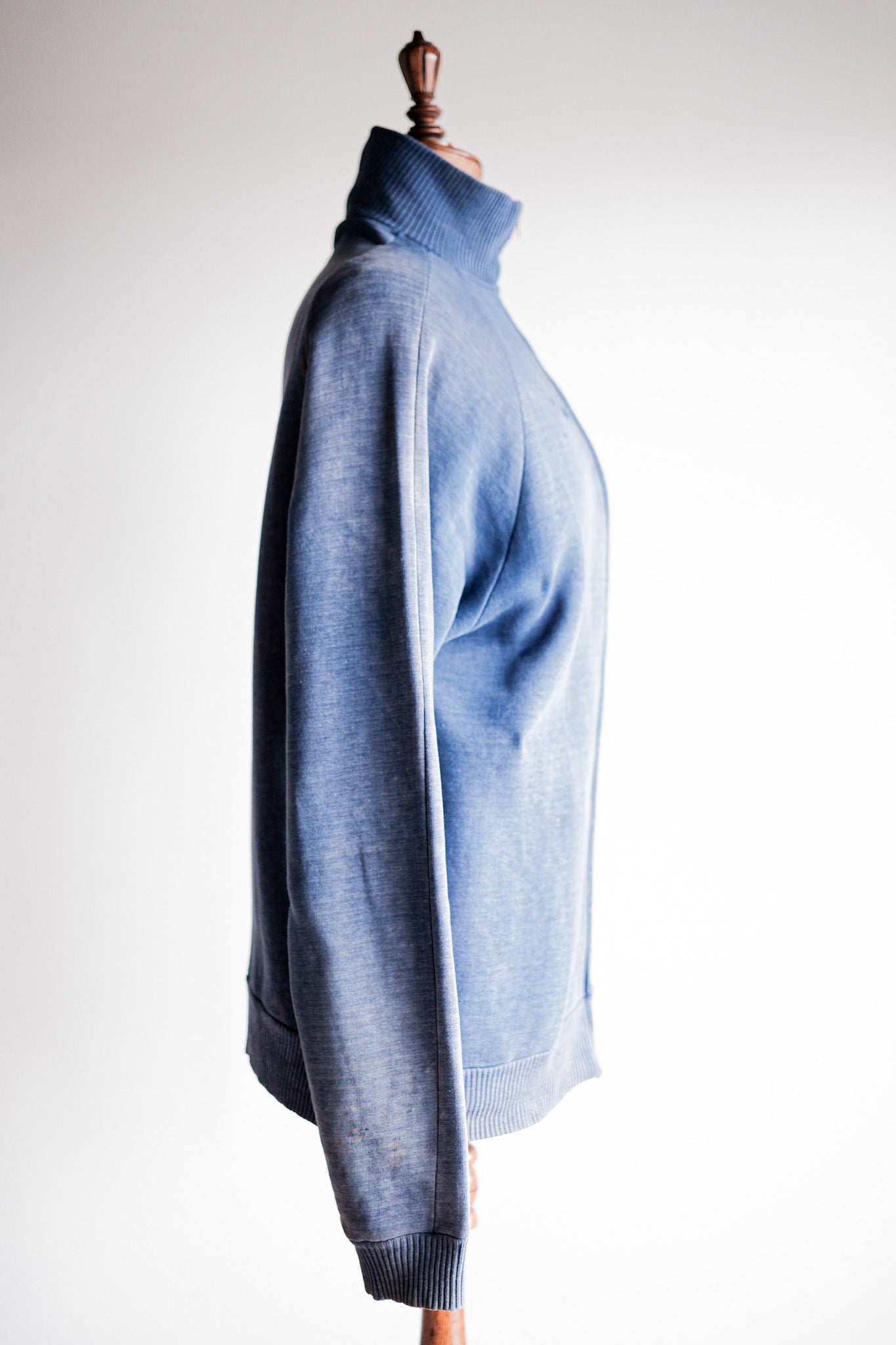 【~60's】French Vintage Full Zip Cotton Sweatshirt