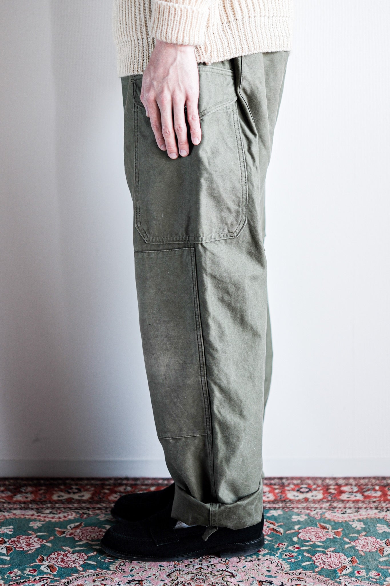【~60's】British Army 1960 Pattern Combat Trousers Size.4