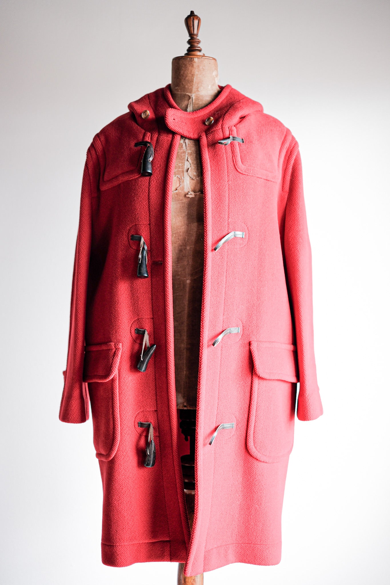 【~90's】OLD ENGLAND PARIS Wool Duffle Coat "Moorbrook"