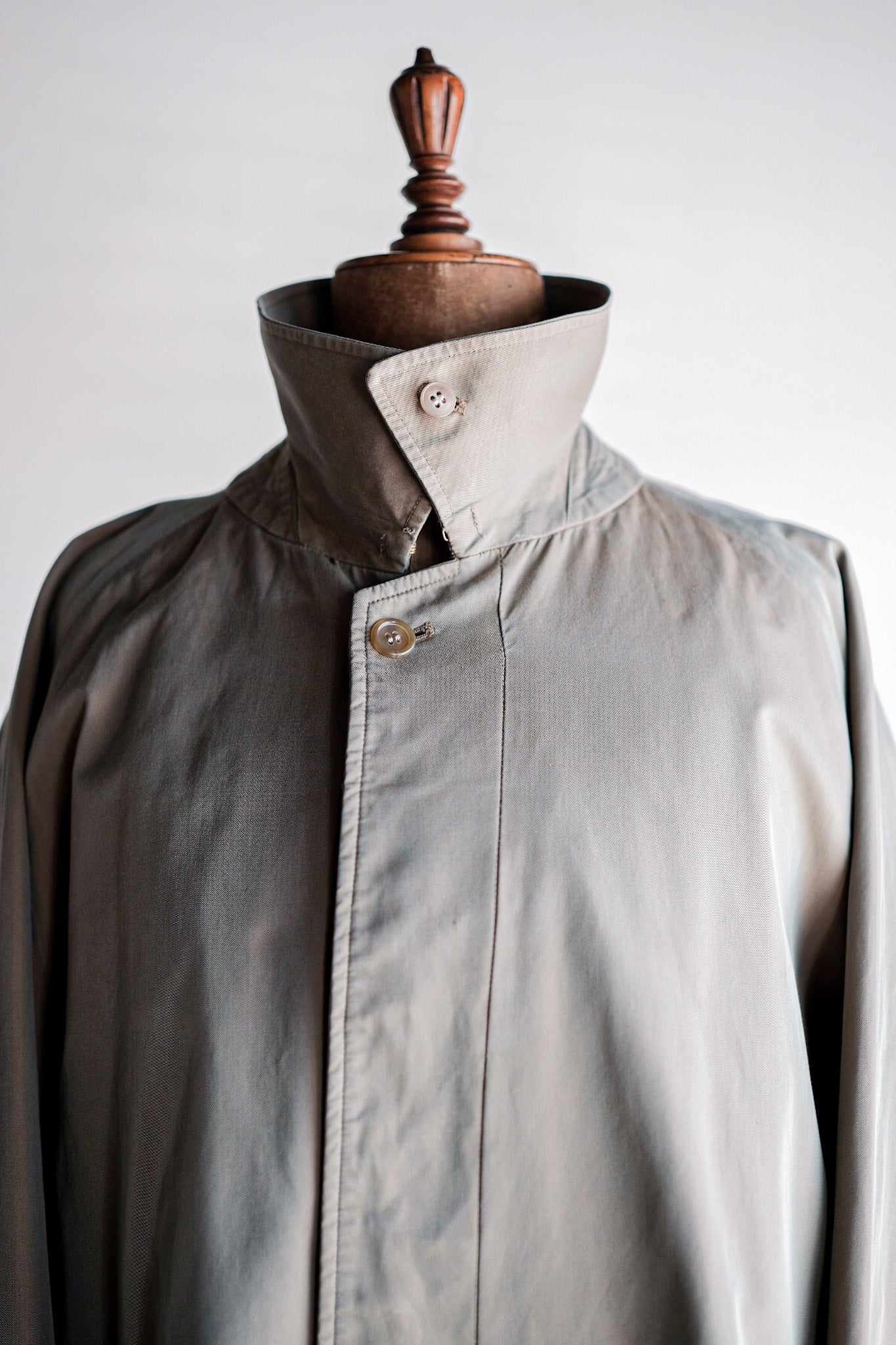 【~80's】Vintage Burberry's Single Raglan Balmacaan Coat C100 Size.58REG "TAMAMUSHI"