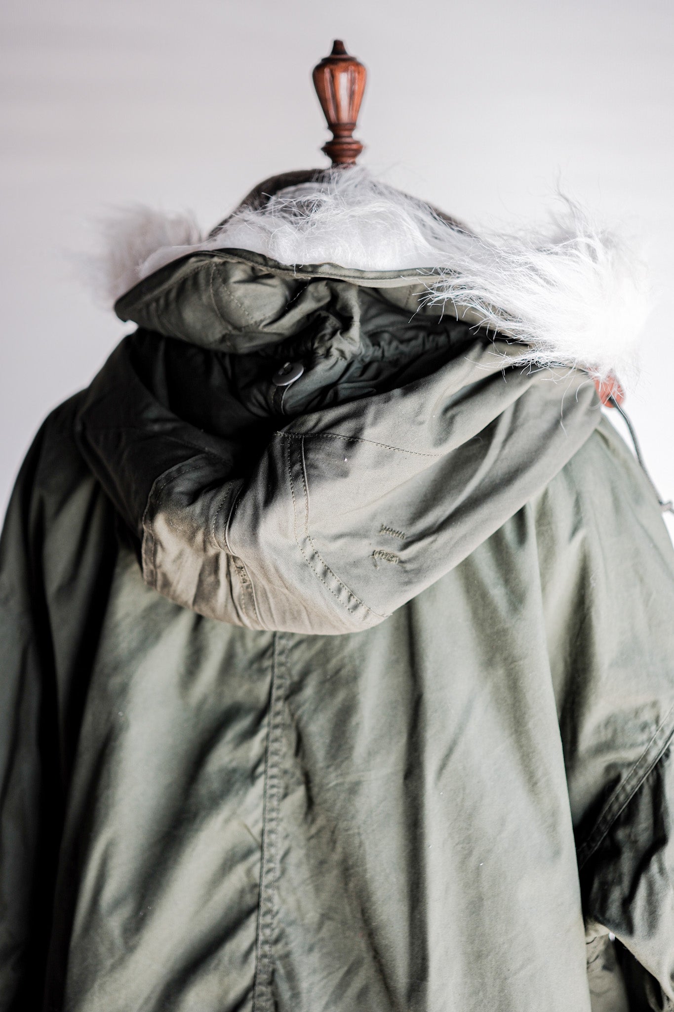 【~80's】U.S.ARMY M-65 Fishtail Parka Size.MEDIUM "Full Set"