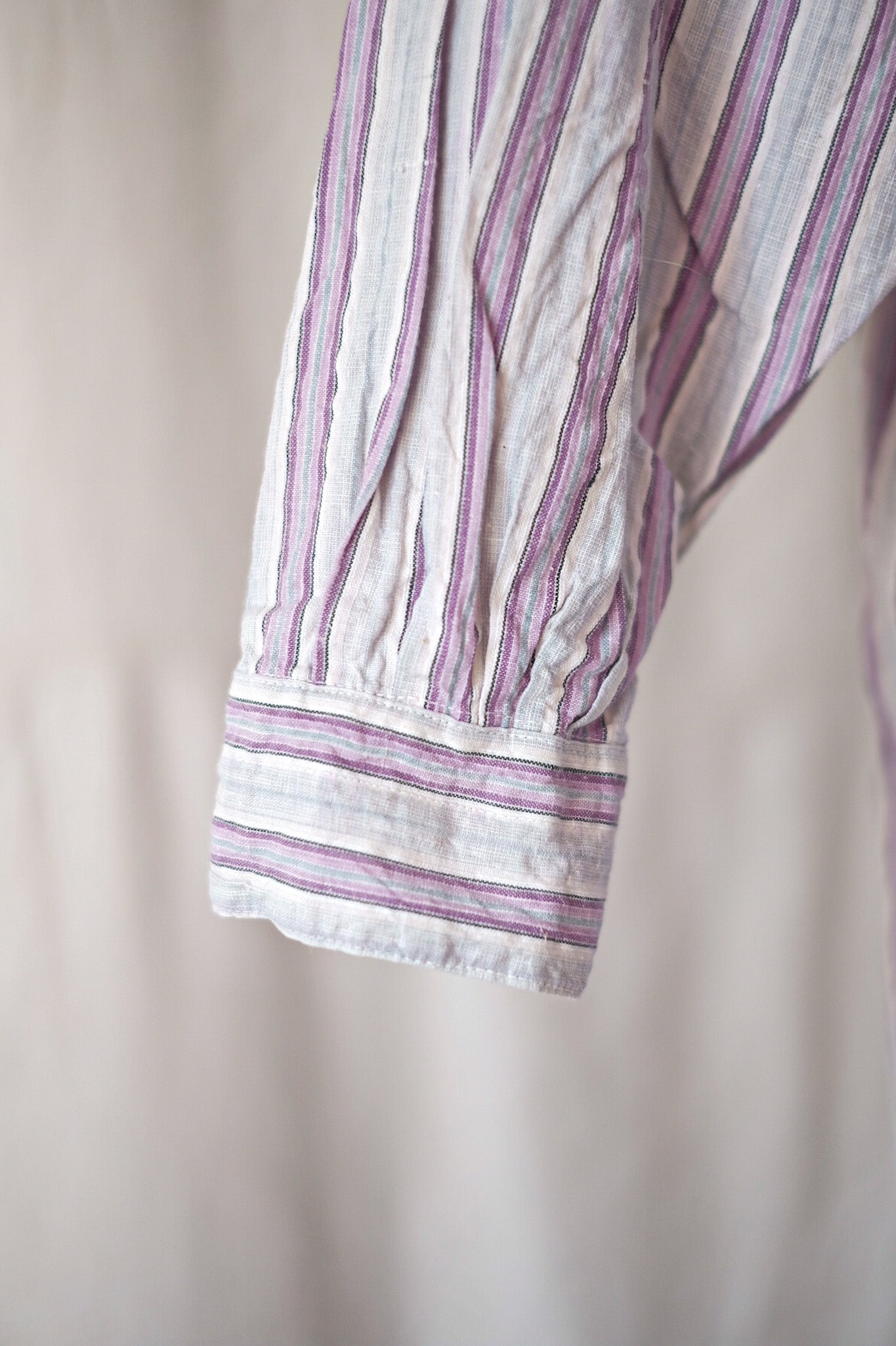 【~30's】French Vintage Grandpa Shirt