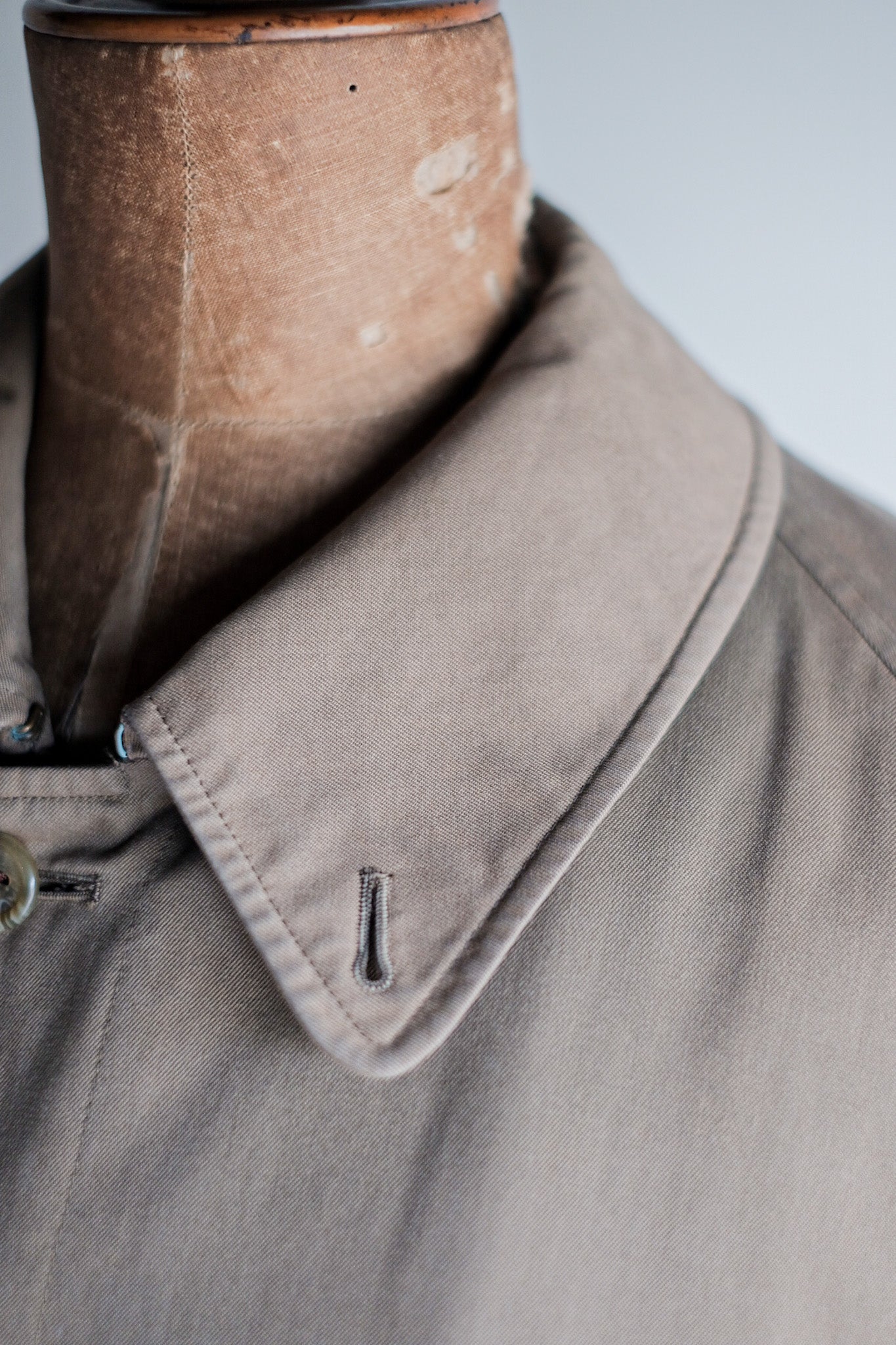 【~70's】Vintage Burberry's Single Raglan Rider Coat With Liner "JENS SORENSEN & CO. 別注"