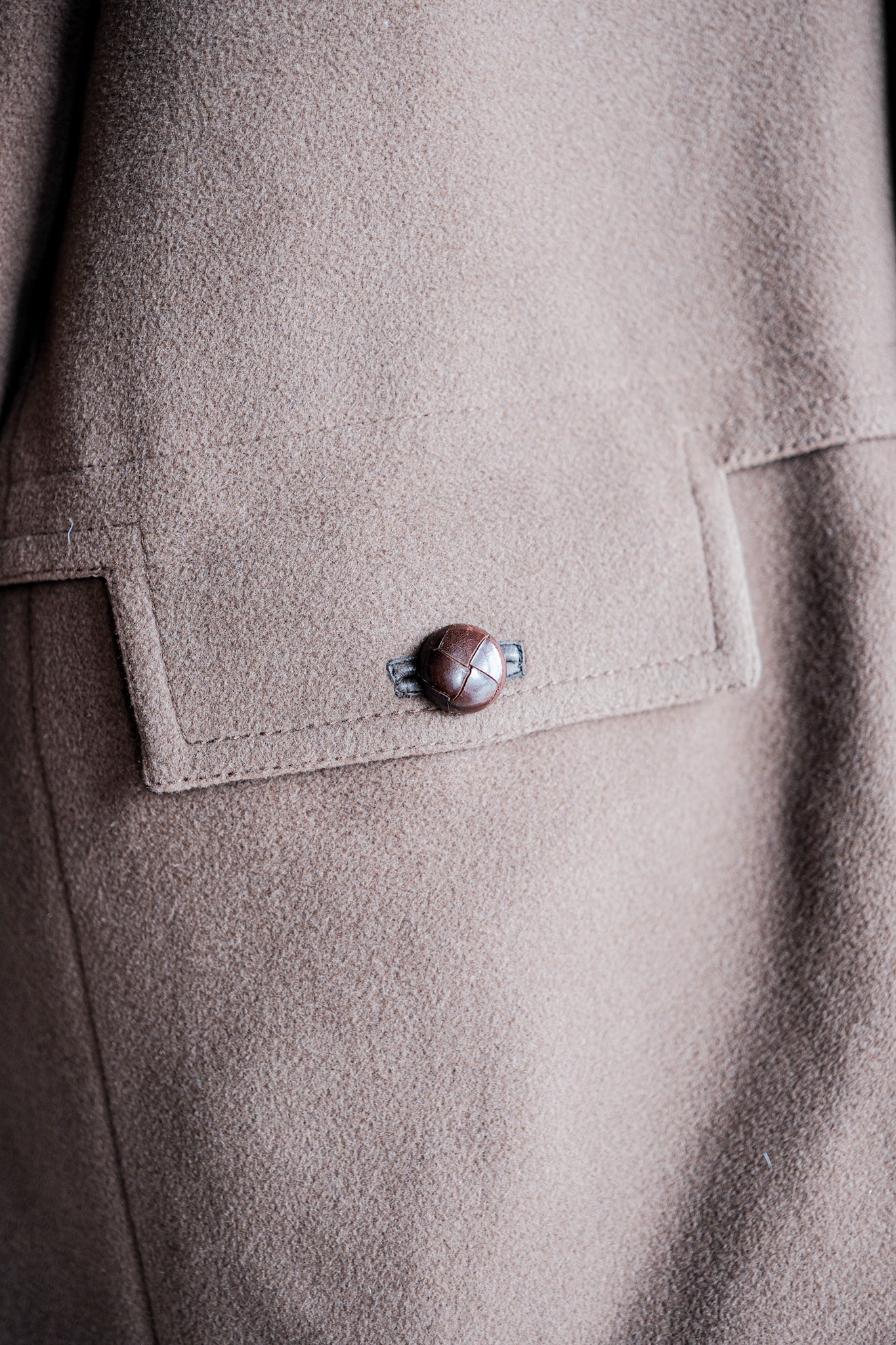 【~80's】Old Gucci Shawl Collar Cashmere Jacket Size.50