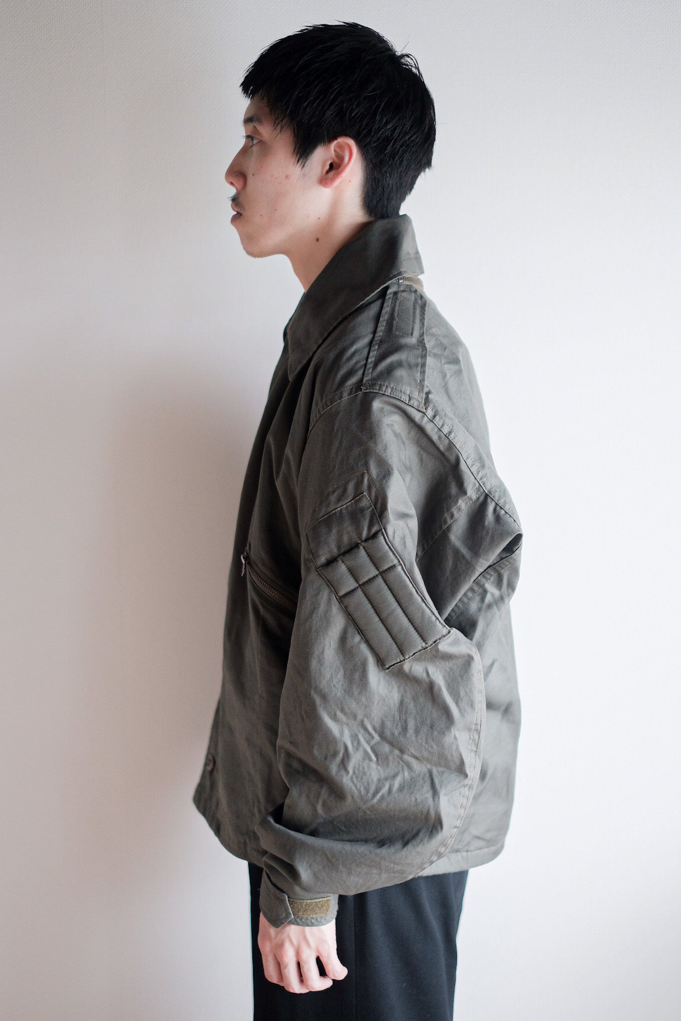 【~00's】Royal Air Force MK3 Cold Weather Flying Jacket Size.7 "Dead Stock"