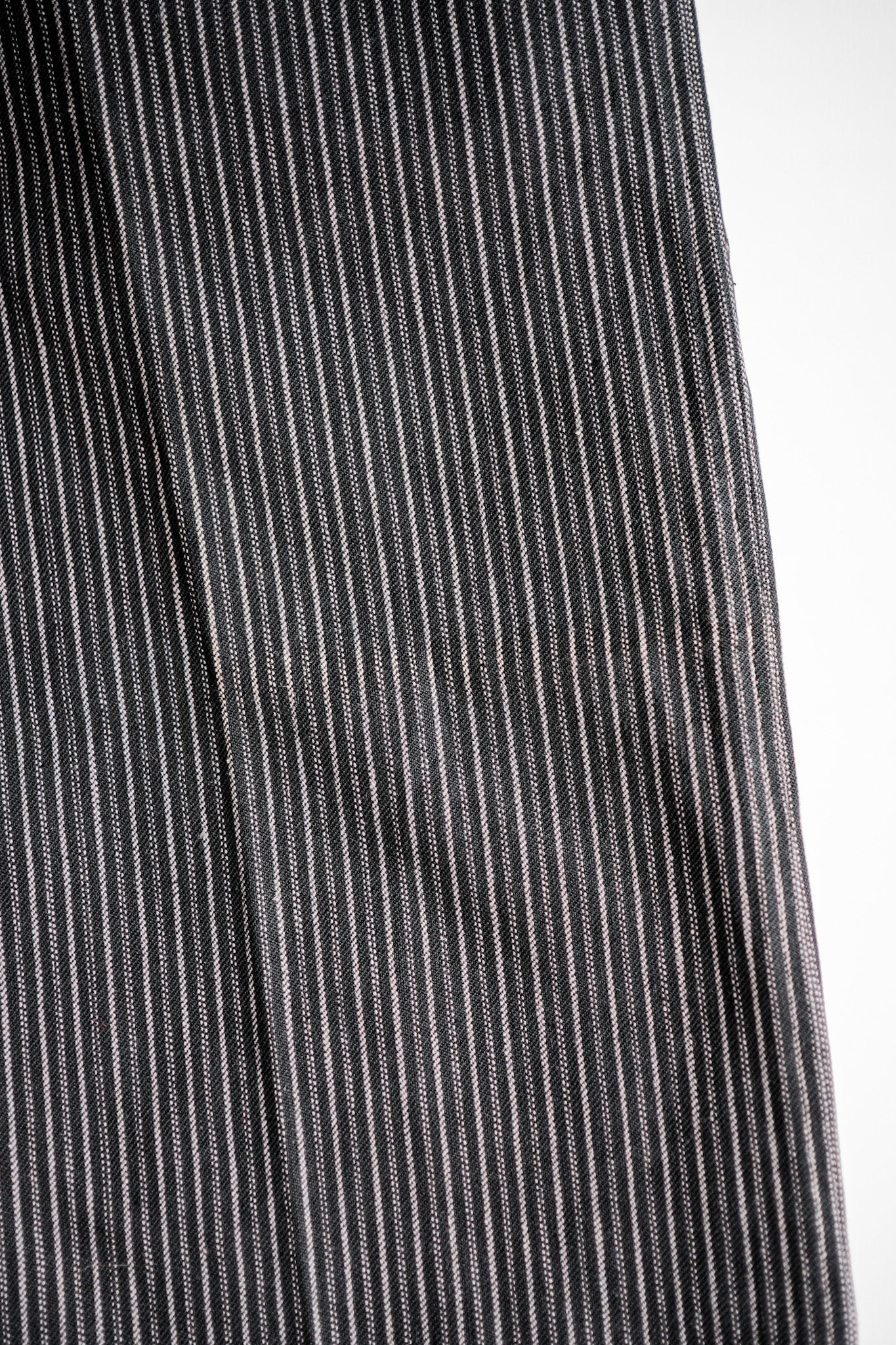 【~40's】French Vintage Cotton Striped Work Pants "Dead Stock"