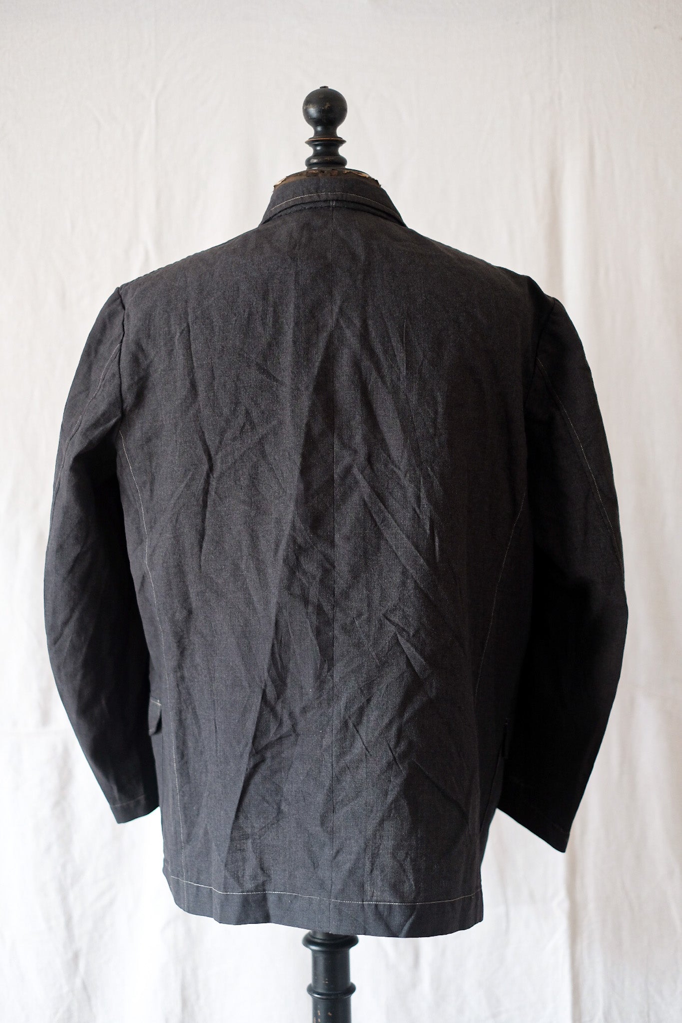 【~50's】French Vintage Light Wool Gabardine Work Jacket