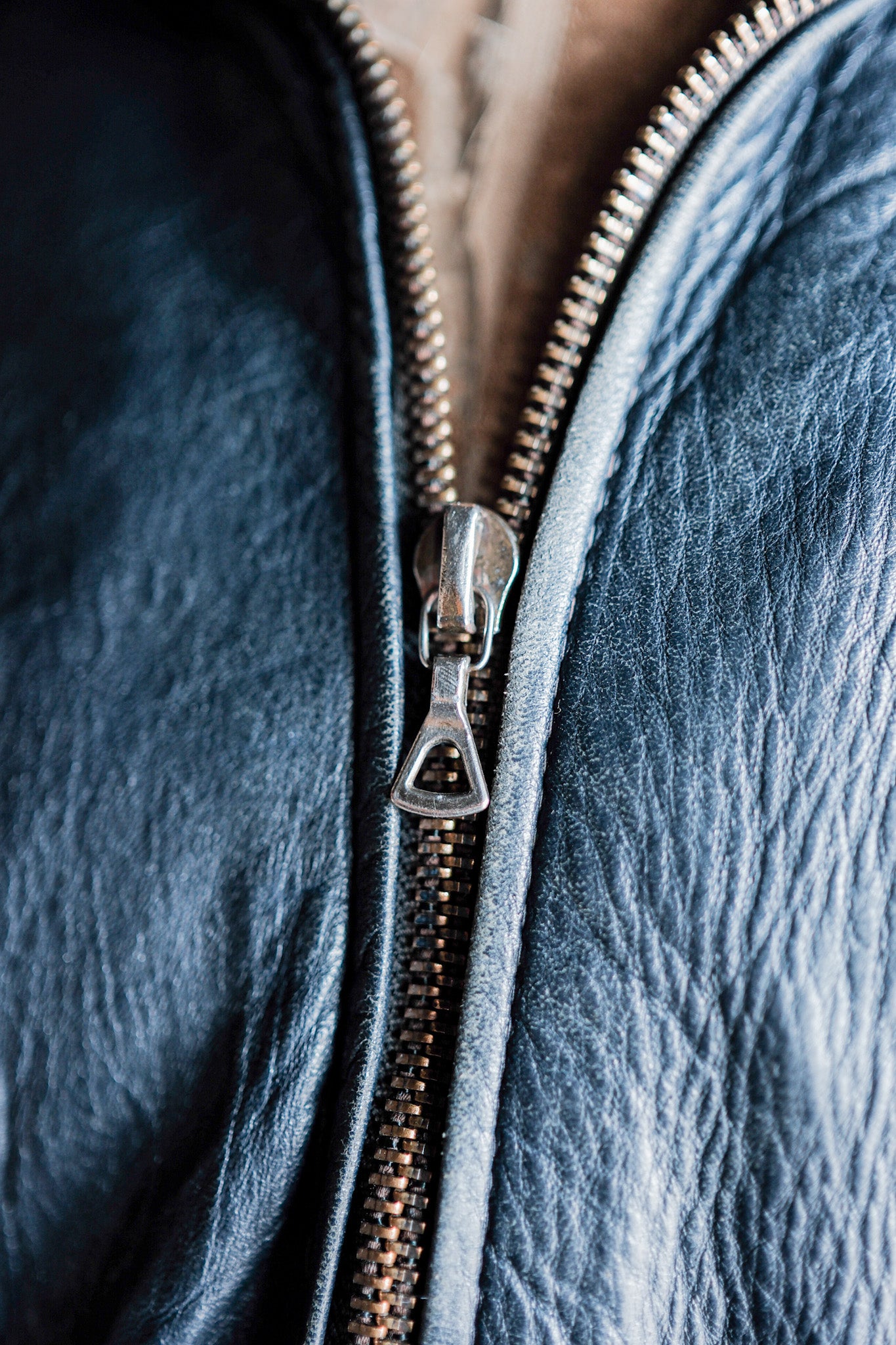 【~70's】French Air Force Pilot Leather Jacket