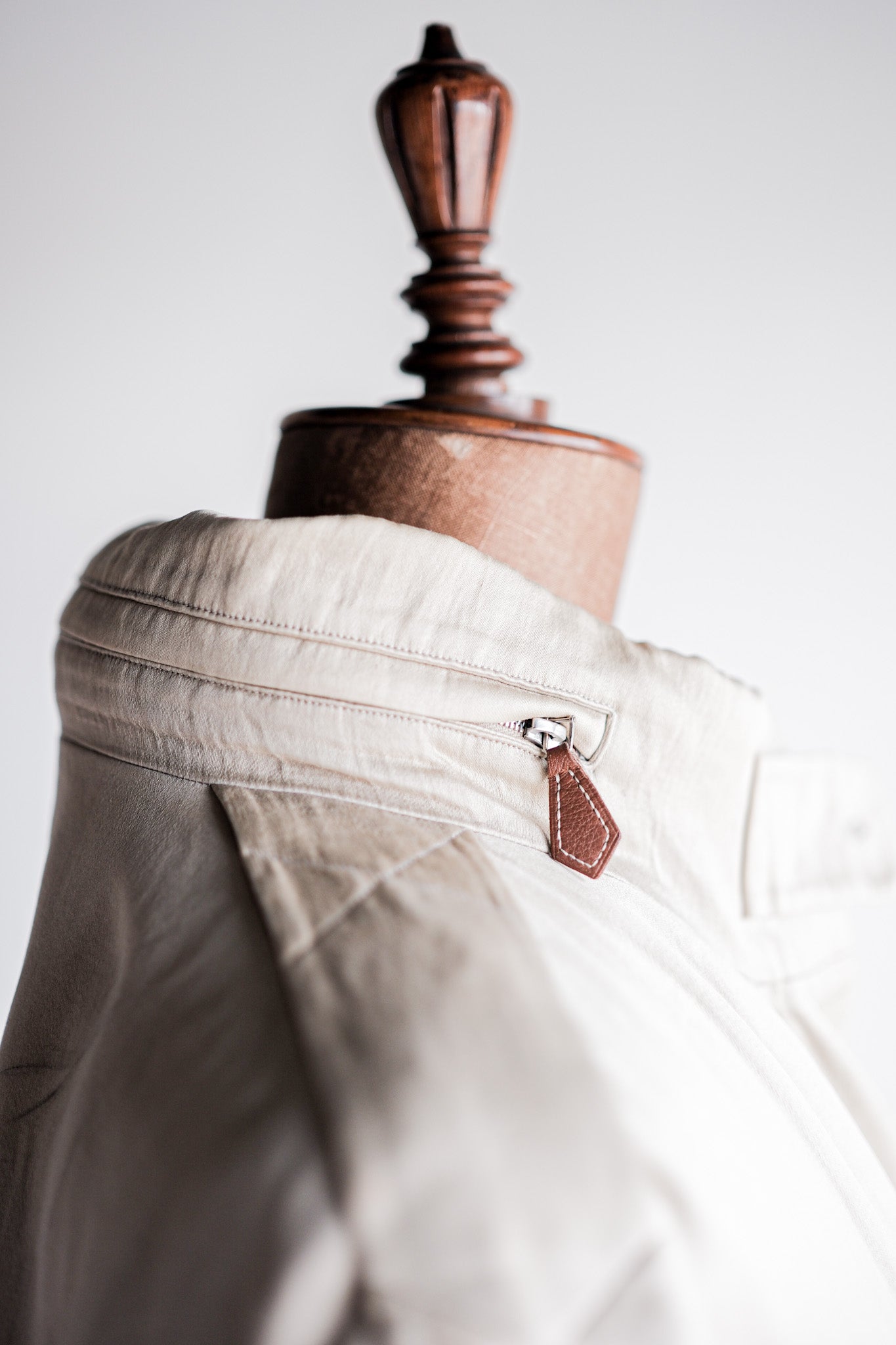 【~00's】Old Hermès Paris Linen Jacket by Martin Margiela Size.42