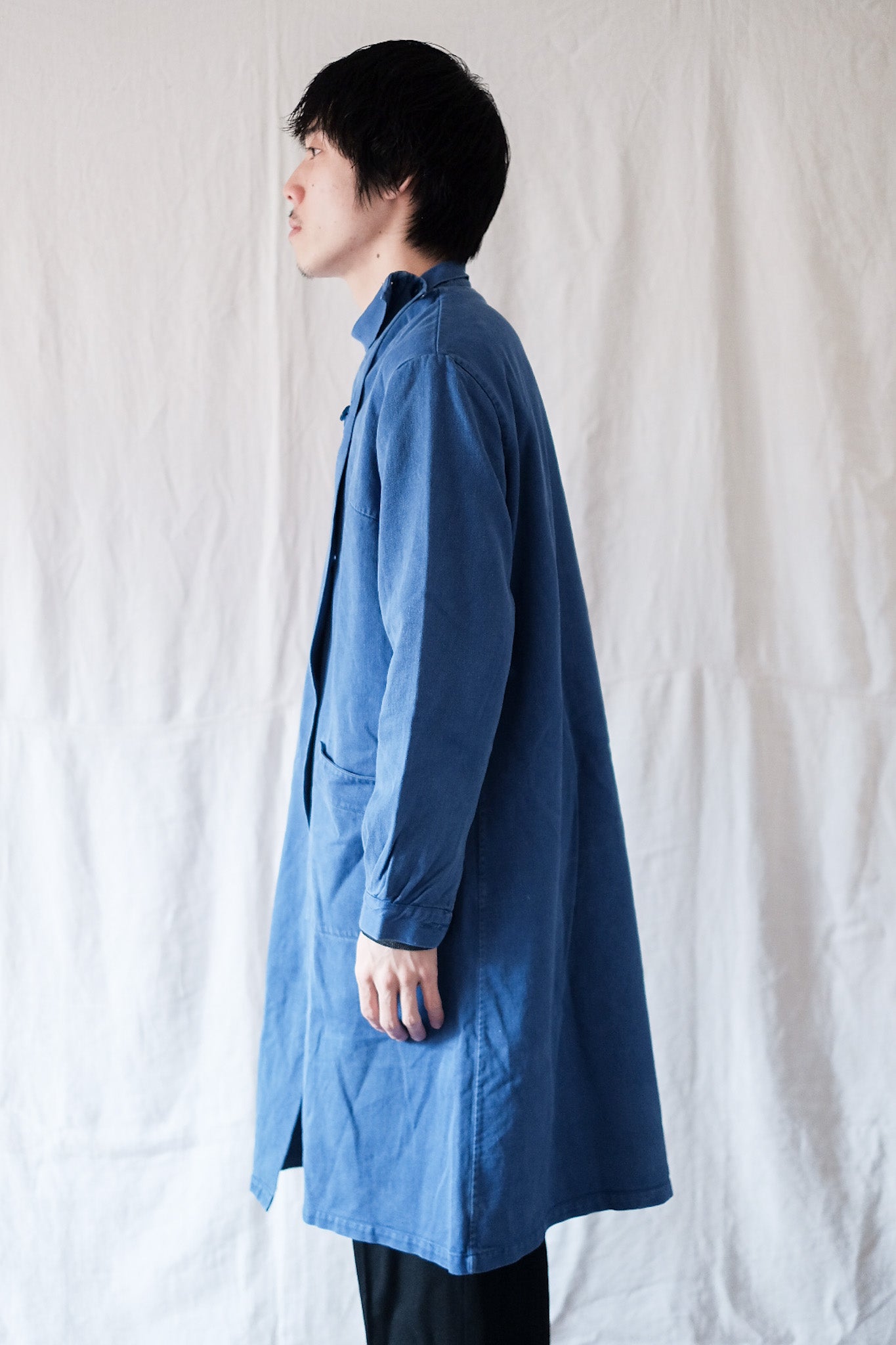【~60's】French Vintage Cotton Twill Work Coat