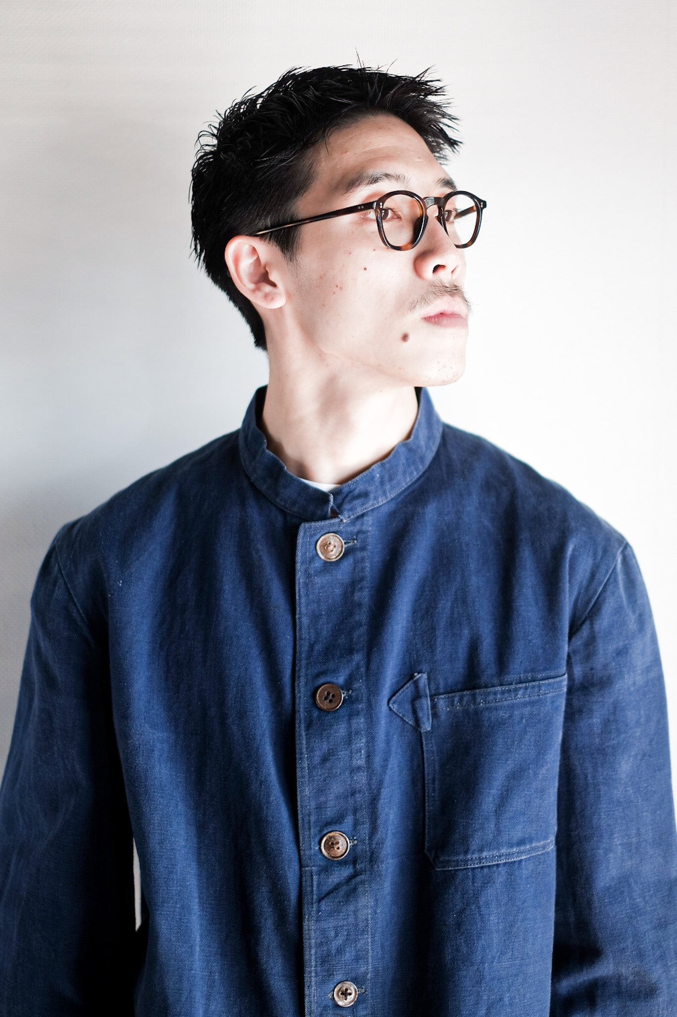【~50’s】French Vintage Tortoise Parisian Frame “Dead Stock”