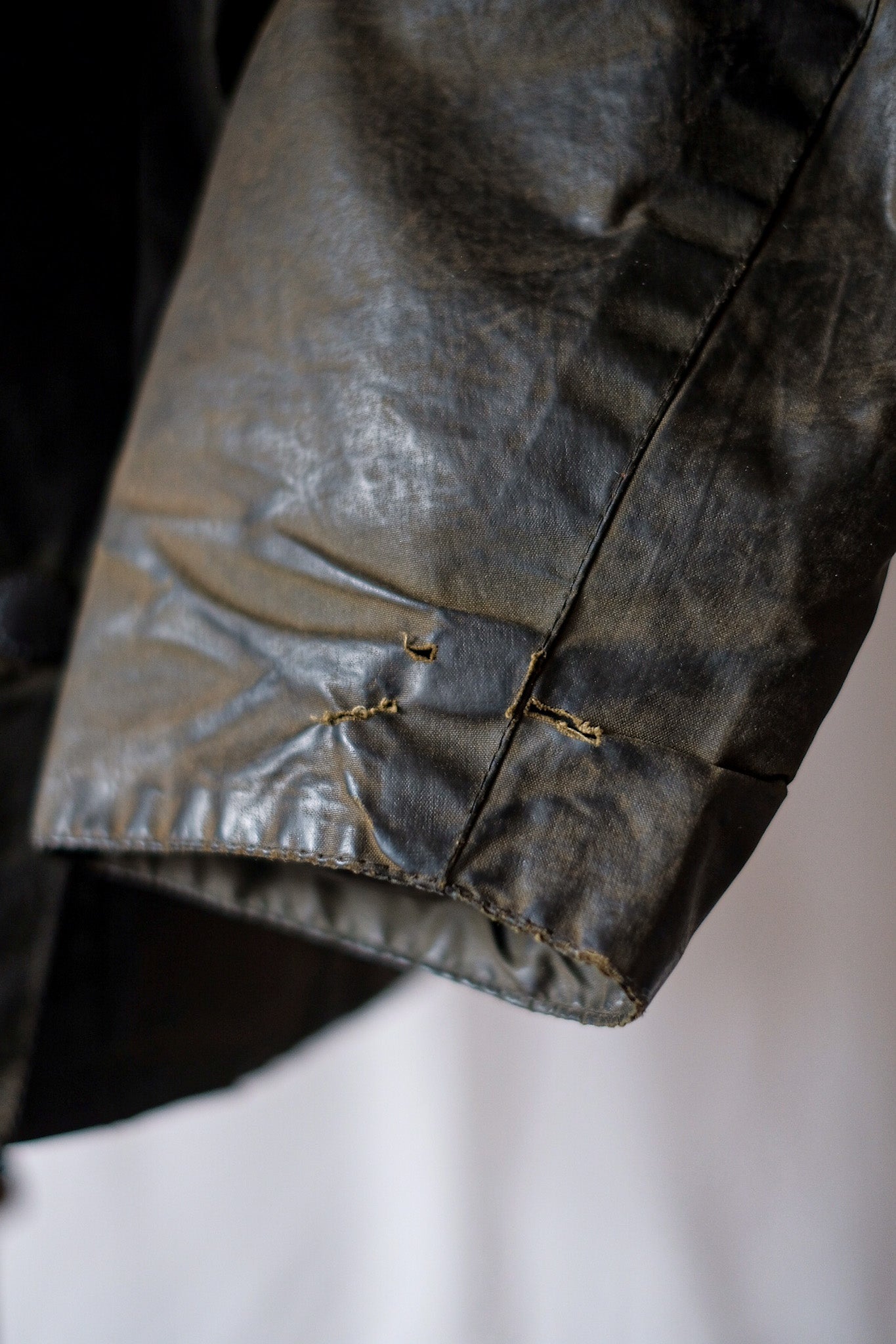 【~90's】Vintage Barbour "BEDALE" 3 Crest Size.40