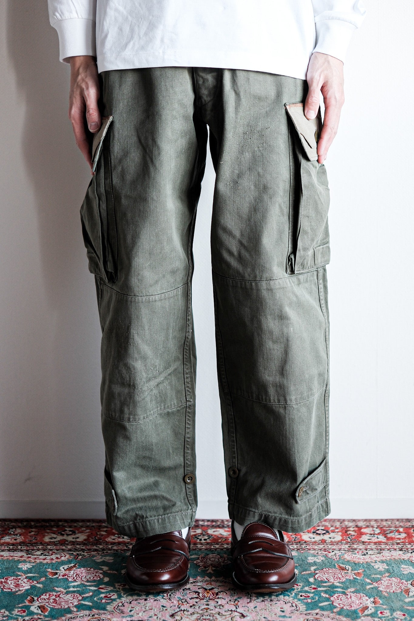 【~60's】French Army M47 Field Trousers "Remake"