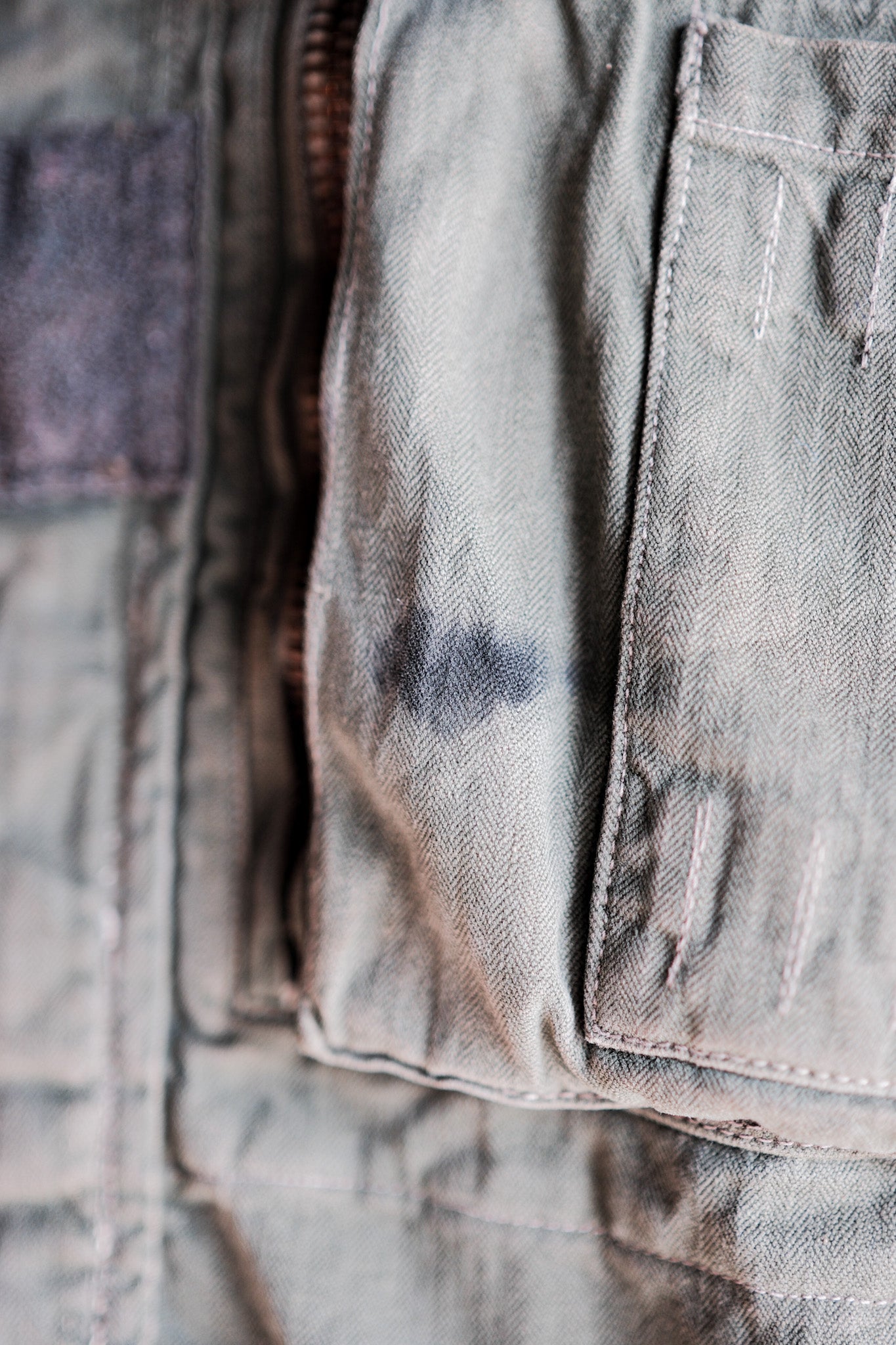 【~60's】French Army TAP47/56 Paratrooper Jacket