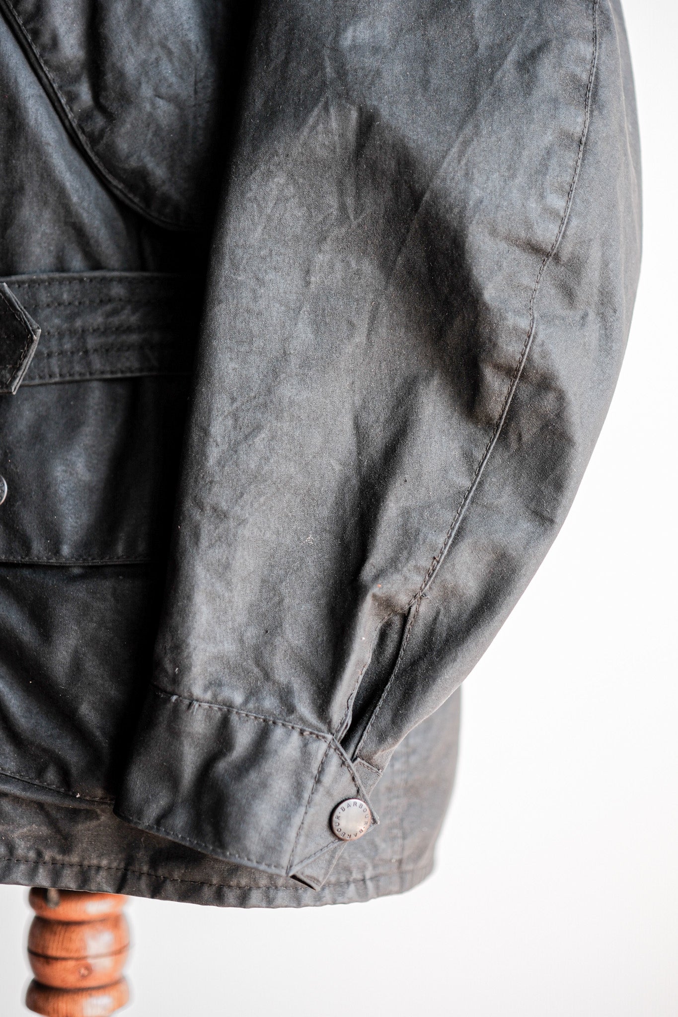 【~80's】Vintage Barbour "INTERNATIONAL SUIT" With Liner 2 Crest Size.40