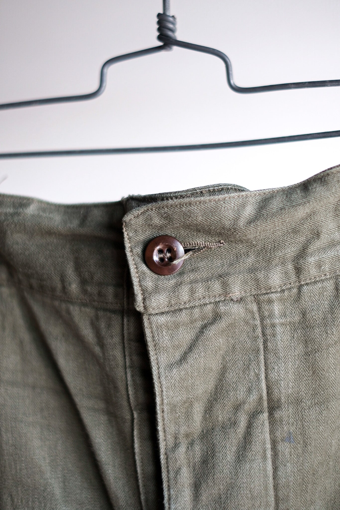 【~60's】French Army TAP47/56 Paratrooper Trousers Size.11