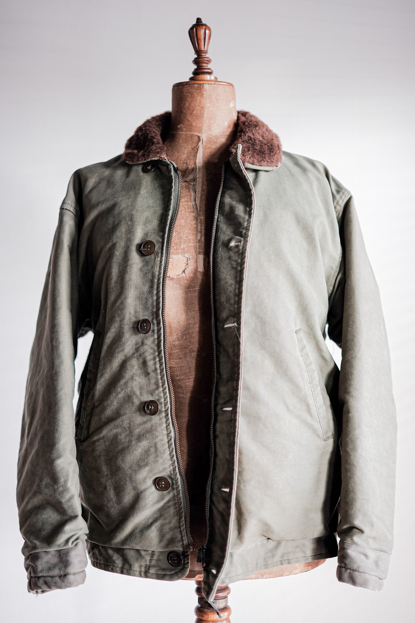 【~60's】French Navy Marine Nationale Deck Jacket