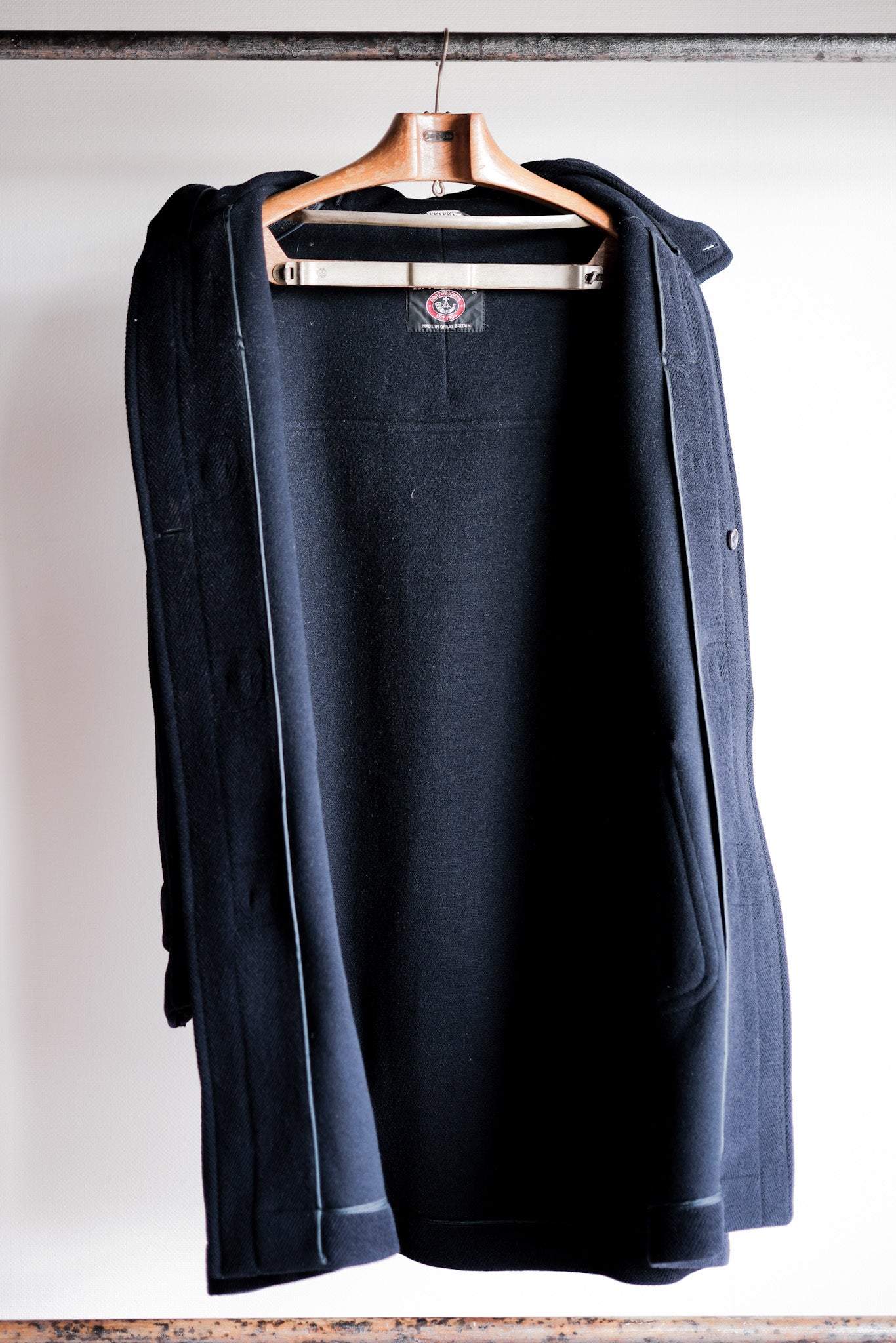 【~90's】Old INVERTERE Wool Duffle Coat "Moorbrook"