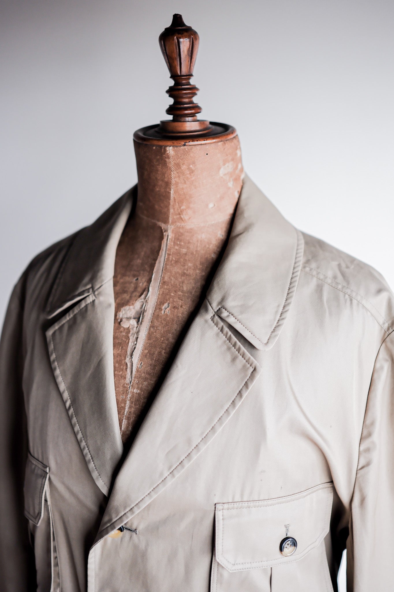 【~00’s】Grenfell Safari Style Jacket With Chin Strap