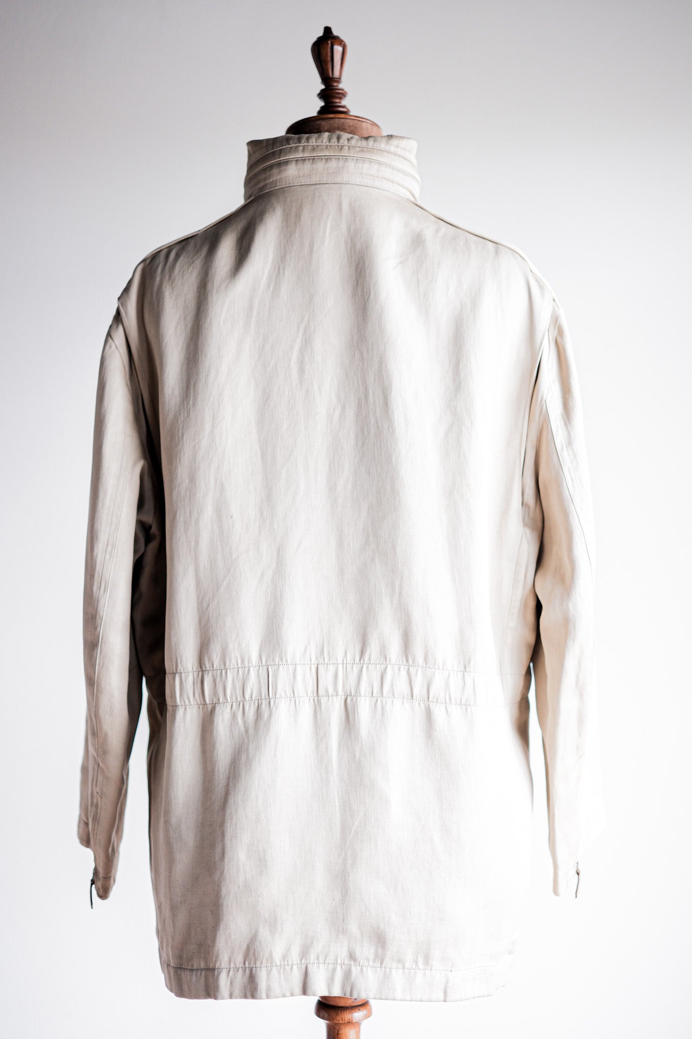 【~00's】Old Hermès Paris Linen Jacket by Martin Margiela Size.42
