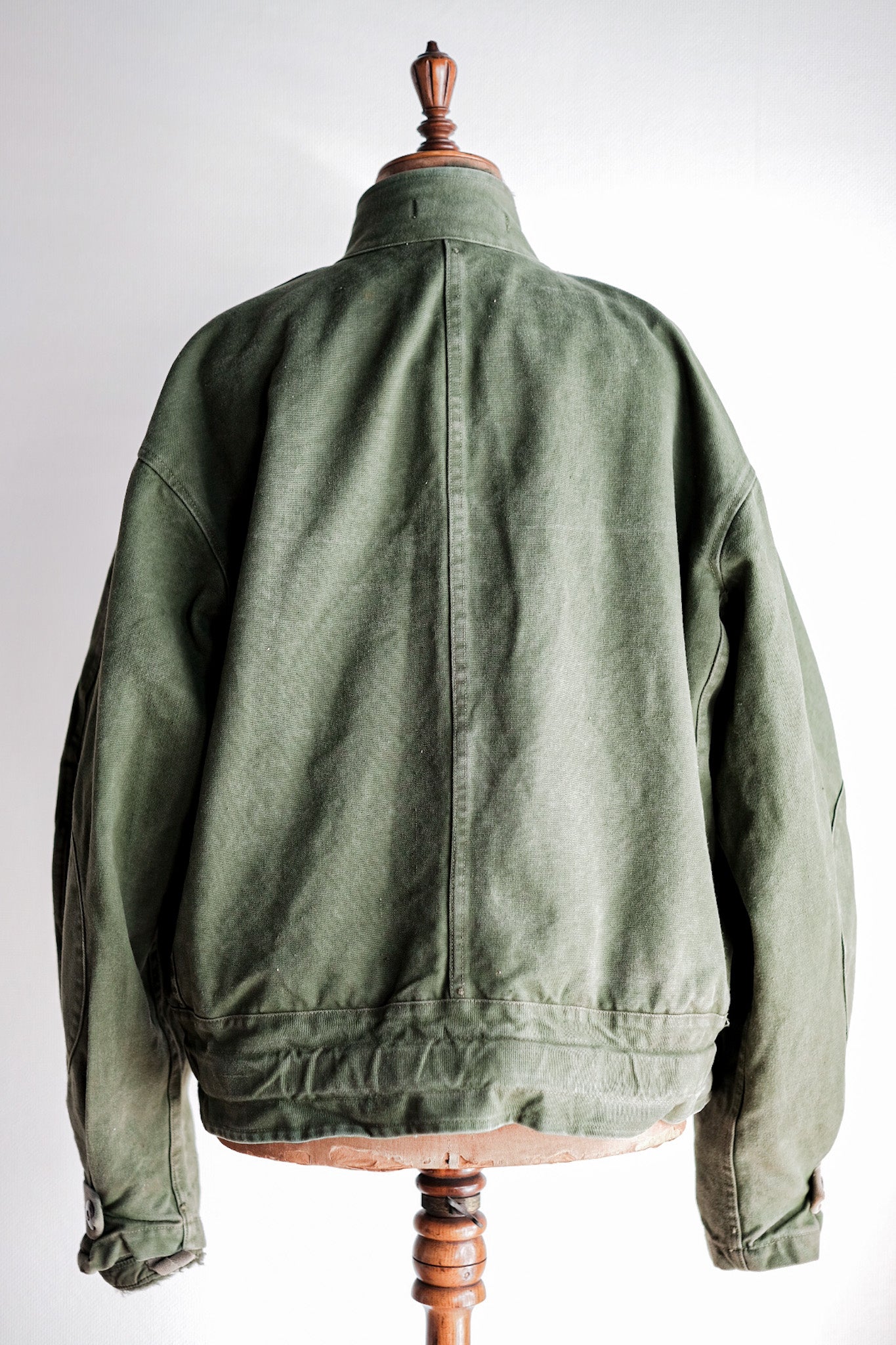 【~60's】Swedish Army Dispatch Rider Motorcycle Jacket With Liner Size.C56