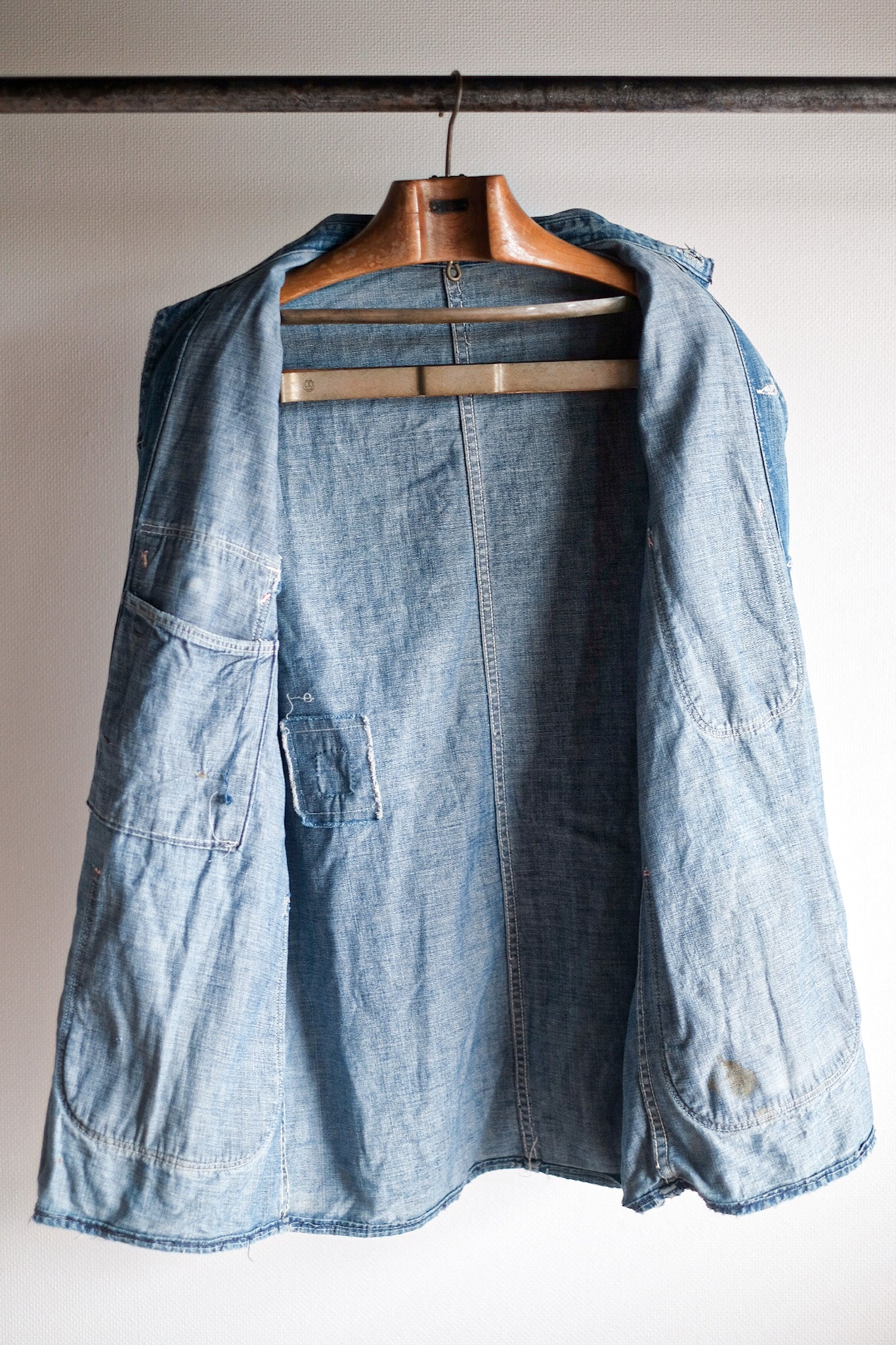 【~40's】American Vintage Denim Coverall "TEST by Rice-Stix"