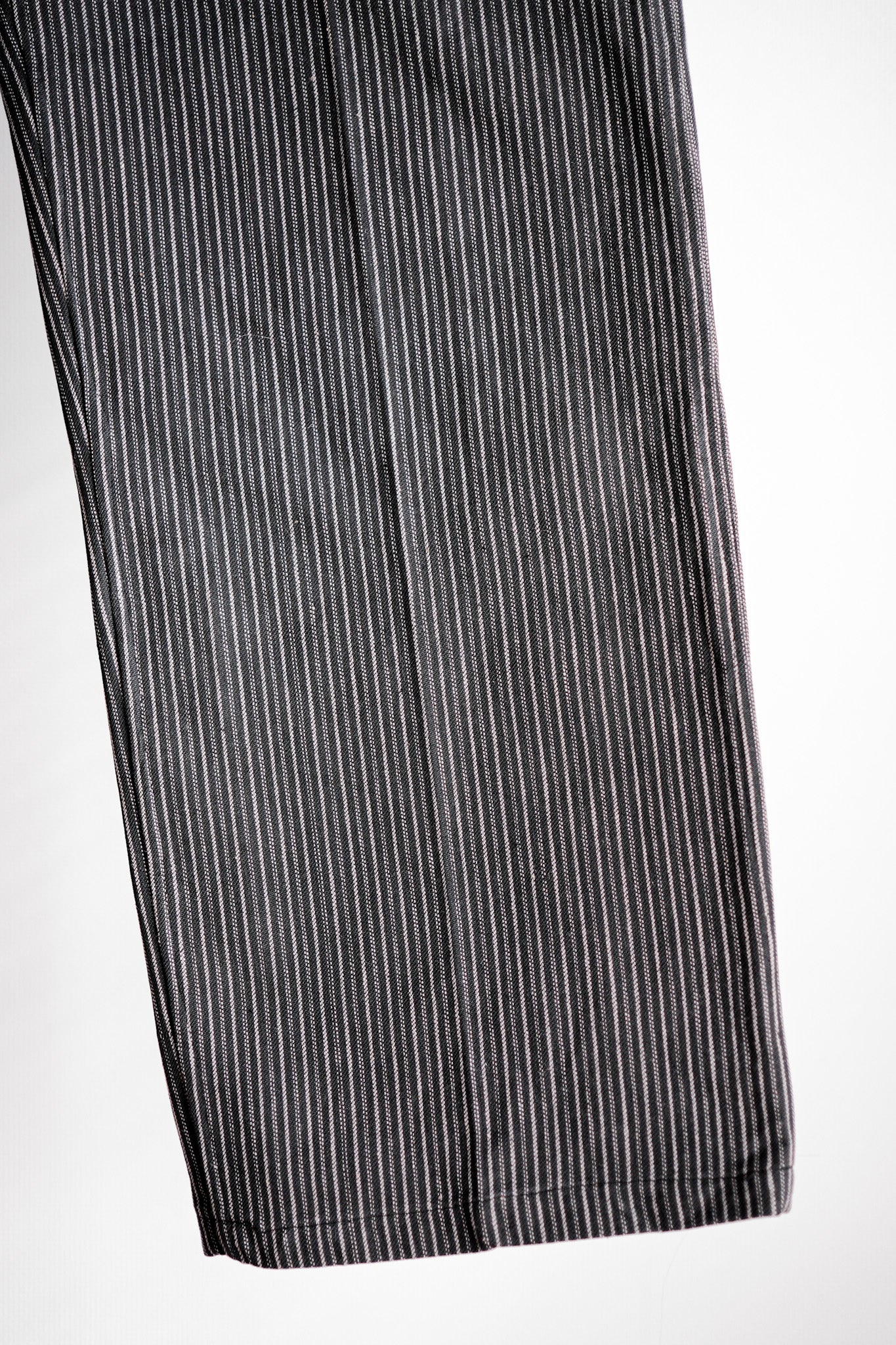 【~40's】French Vintage Cotton Striped Work Pants "Dead Stock"