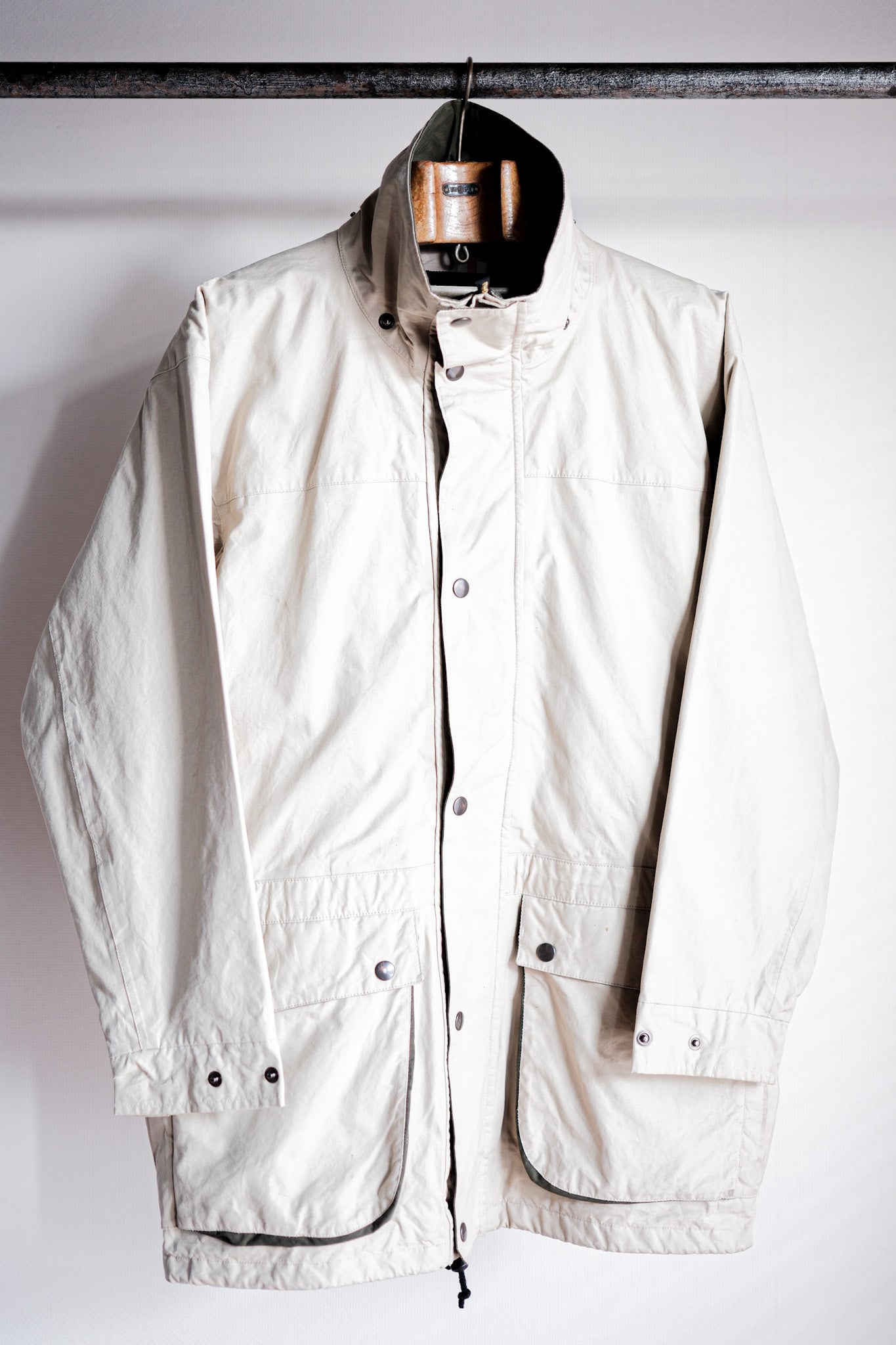 【~90's】British Vintage Ventile Jacket Size.S "KOTTE"