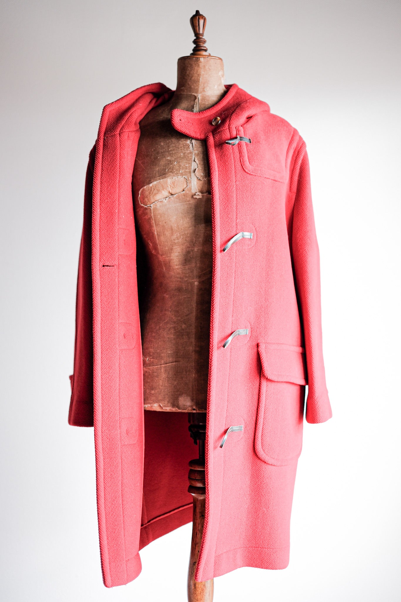 【~90's】OLD ENGLAND PARIS Wool Duffle Coat "Moorbrook"