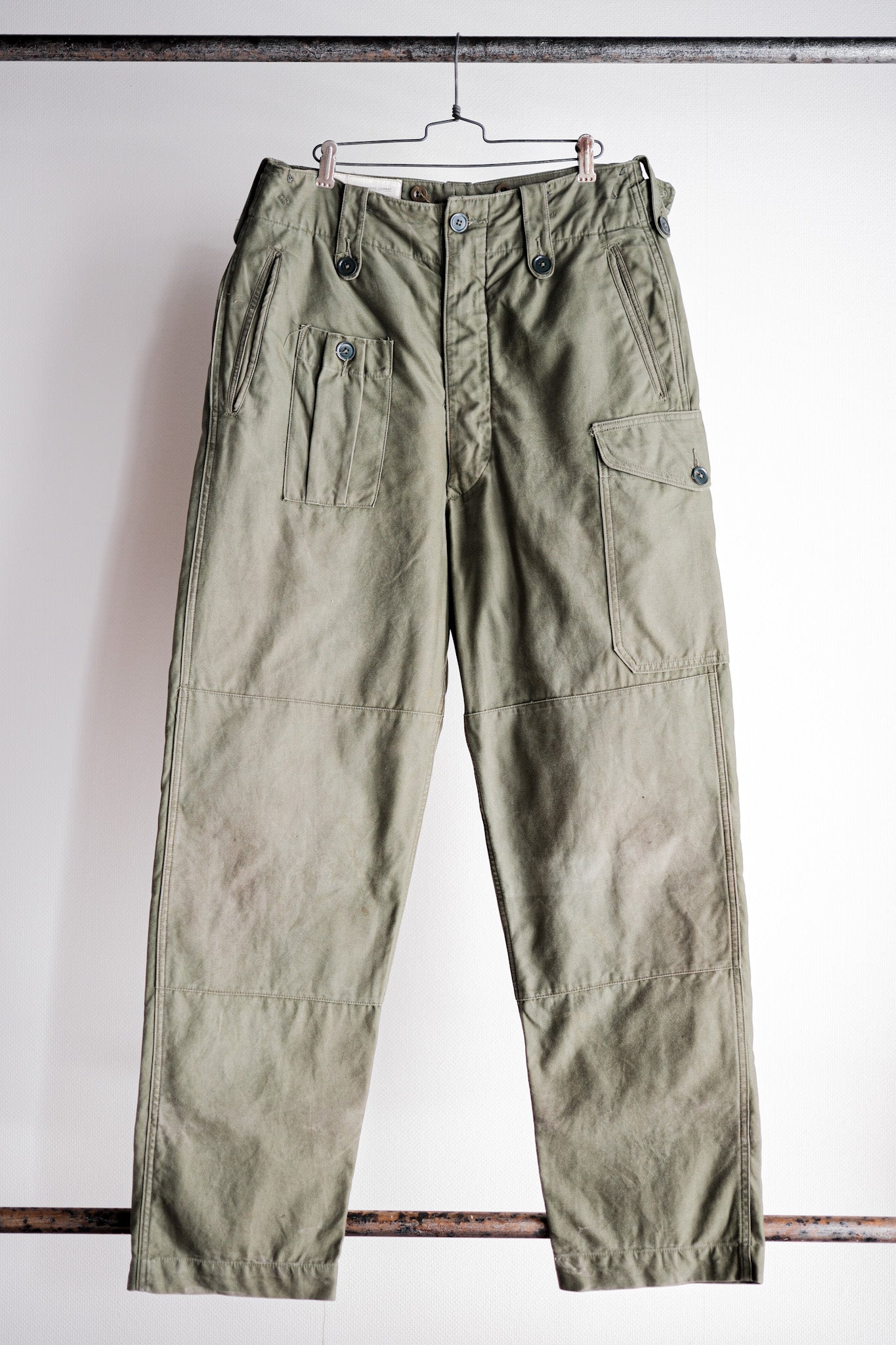 【~60's】British Army 1960 Pattern Combat Trousers Size.4